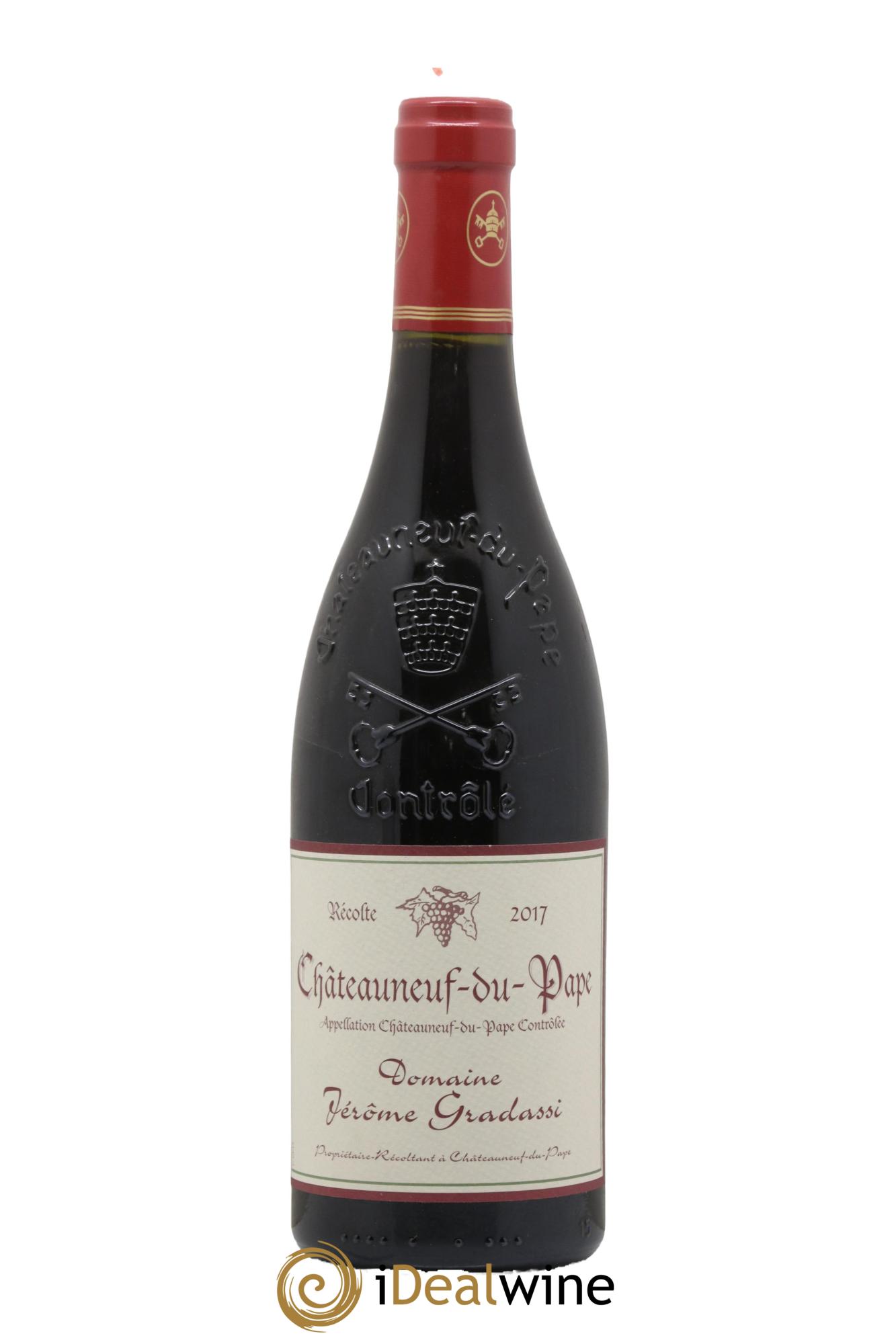 Châteauneuf-du-Pape Jérôme Gradassi 2017 - Lotto di 1 bottiglia - 0