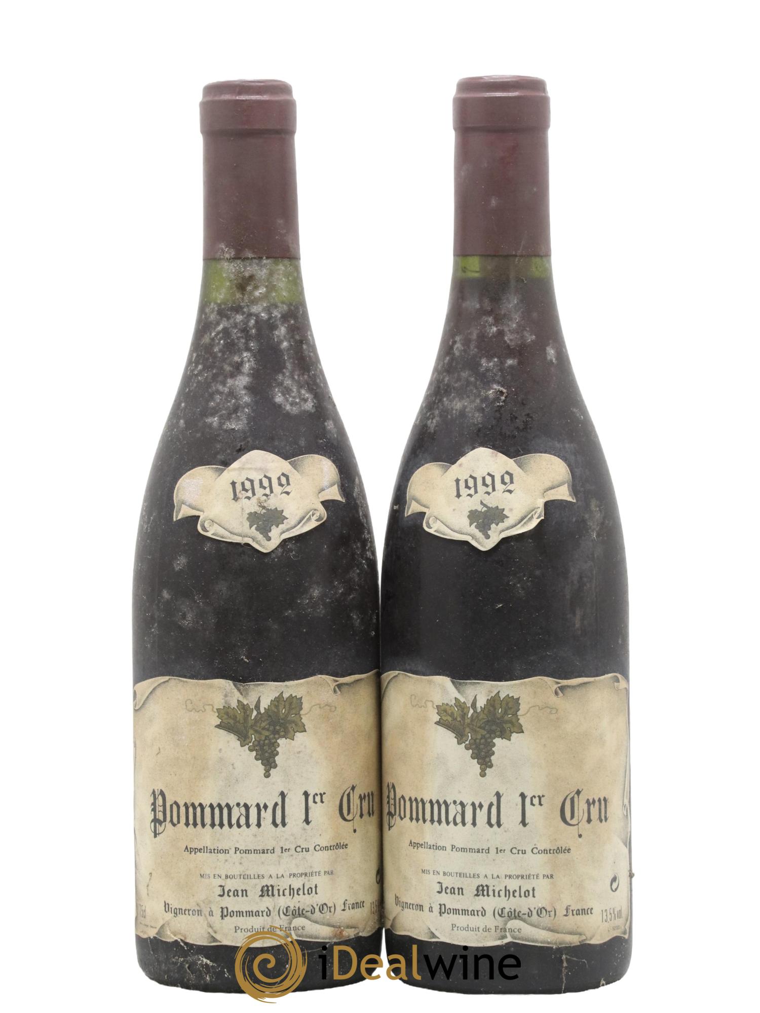 Pommard 1er Cru Jean Michelot 1992 - Lot de 2 bouteilles - 0