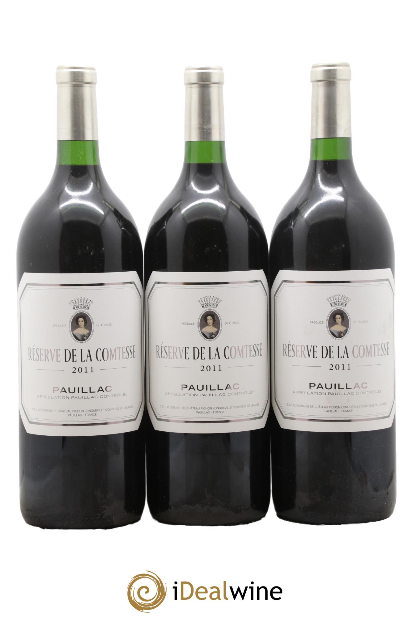 Réserve de la Comtesse Second Vin 2011 - Posten von 3 Magnum - 0