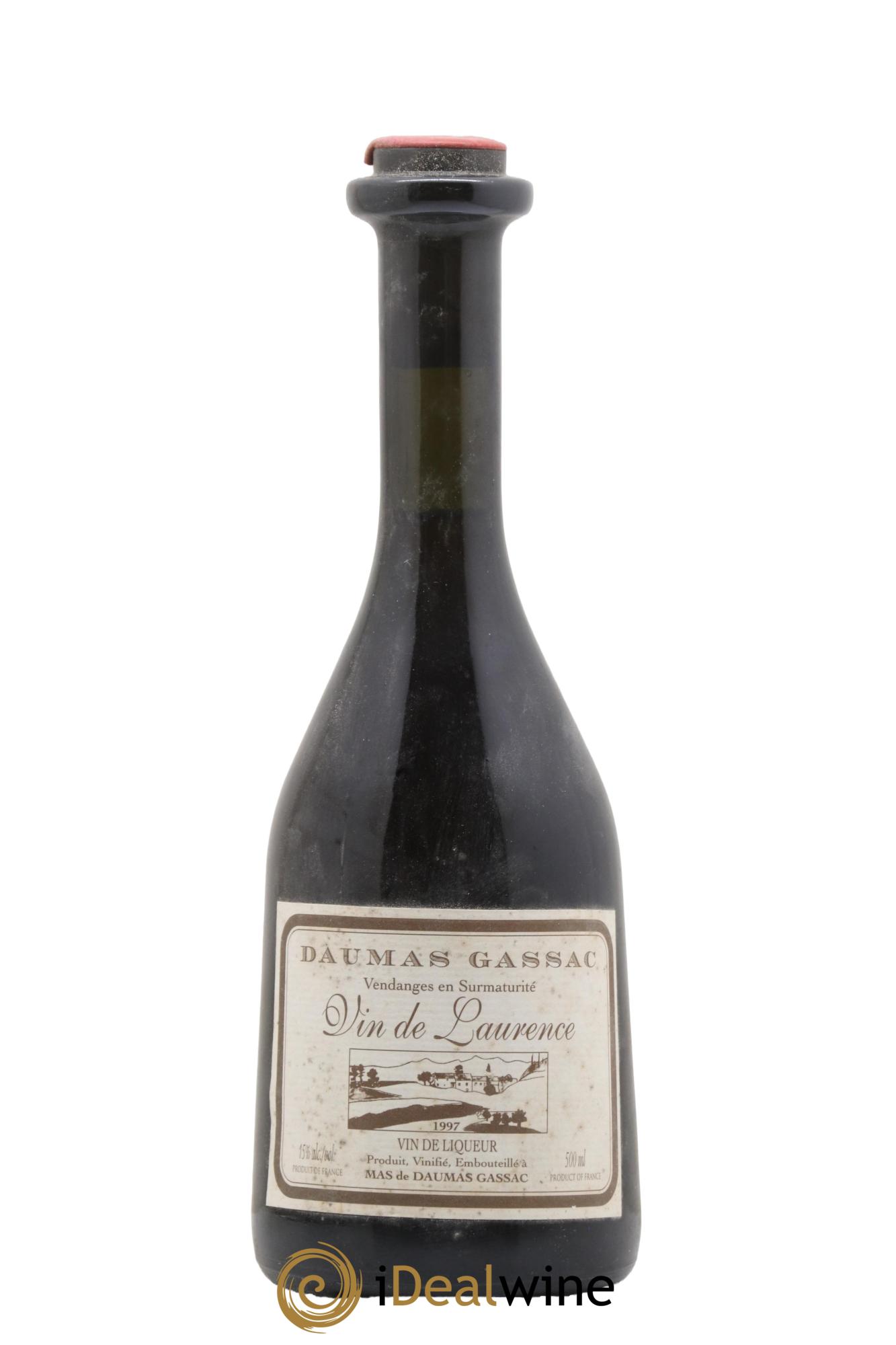 Languedoc Vin de Laurence Mas Daumas Gassac 1997 - Lot of 1 500ml format  - 0