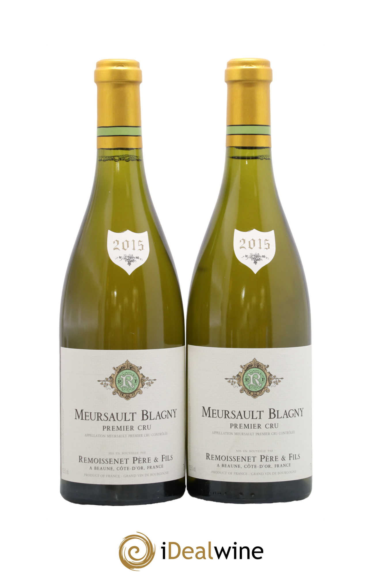 Meursault 1er Cru Blagny Remoissenet Père et Fils 2015 - Lotto di 2 bottiglie - 0