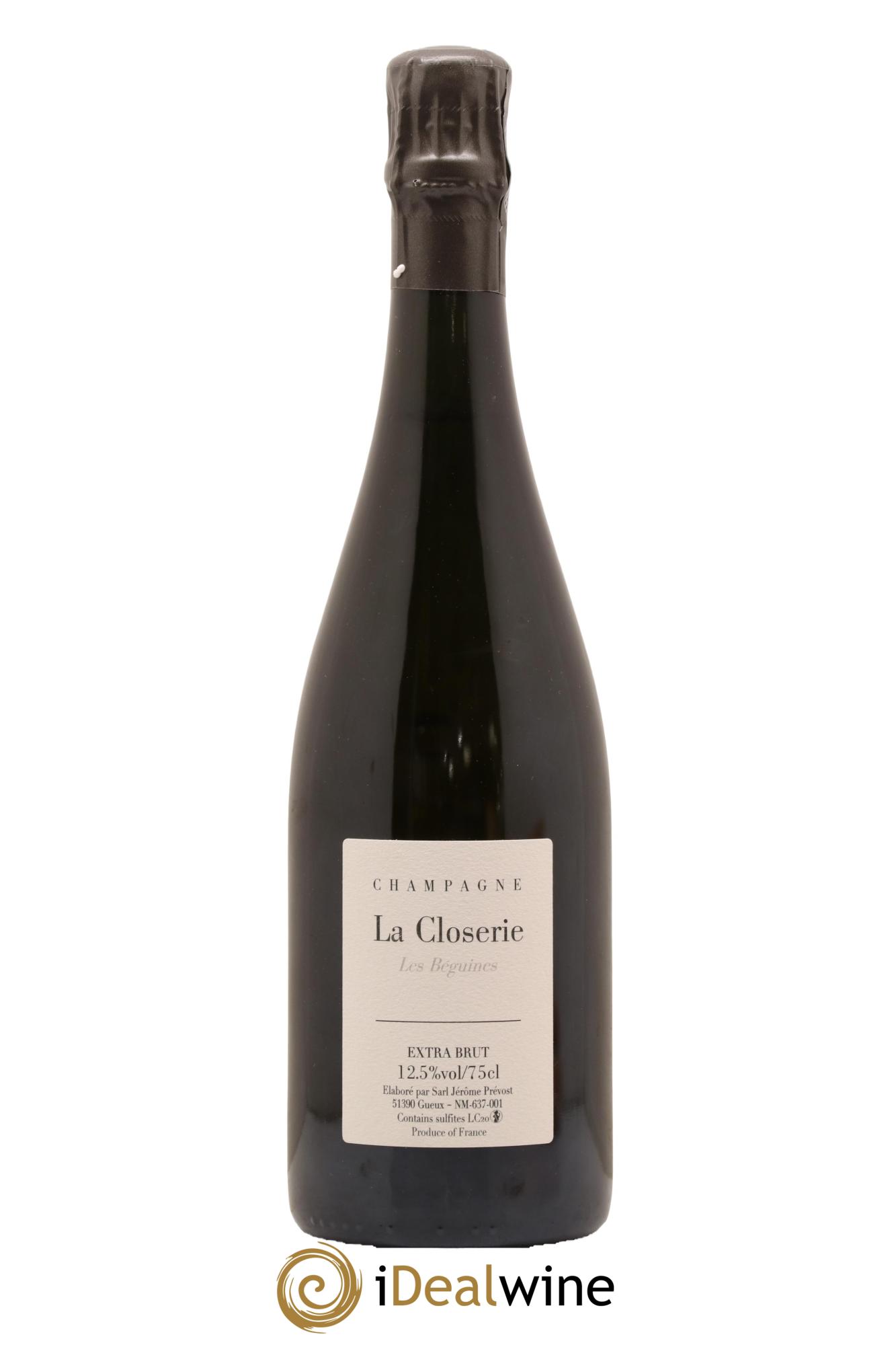 Les Béguines Extra-Brut Jérôme Prévost - Lot de 1 bouteille - 0