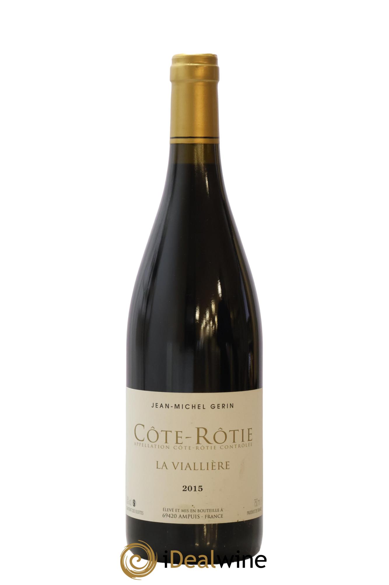Côte-Rôtie La Viallière Jean-Michel Gerin 2015 - Lot de 1 bouteille - 0