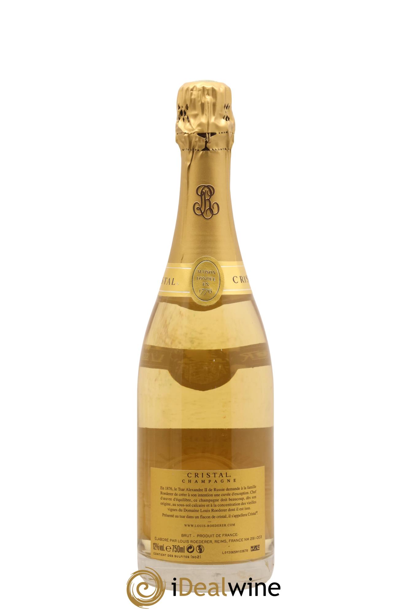 Cristal Louis Roederer 2008 - Lot de 1 bouteille - 2