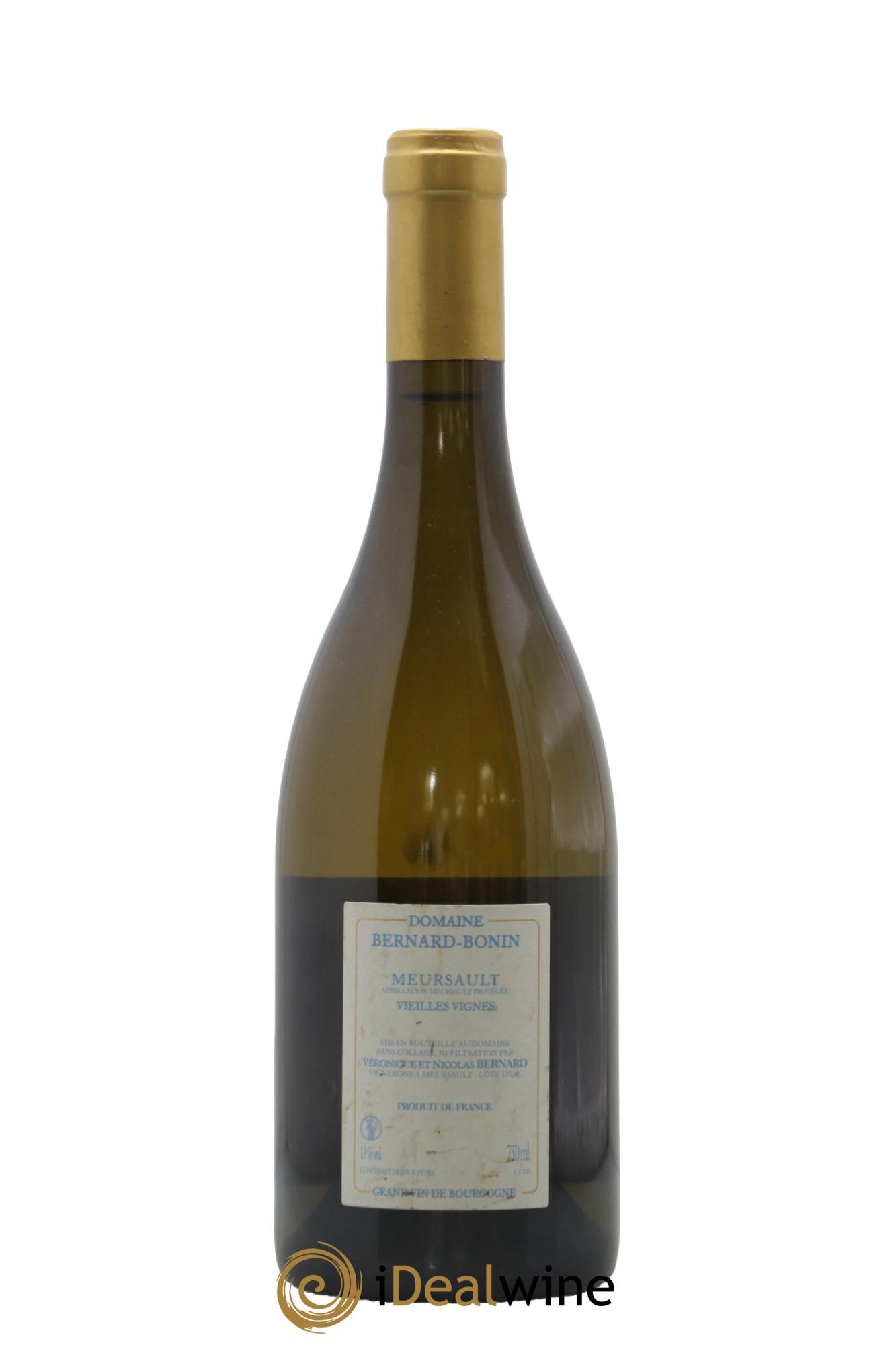 Meursault Vieilles Vignes Bernard Bonin 2017 - Posten von 1 Flasche - 1