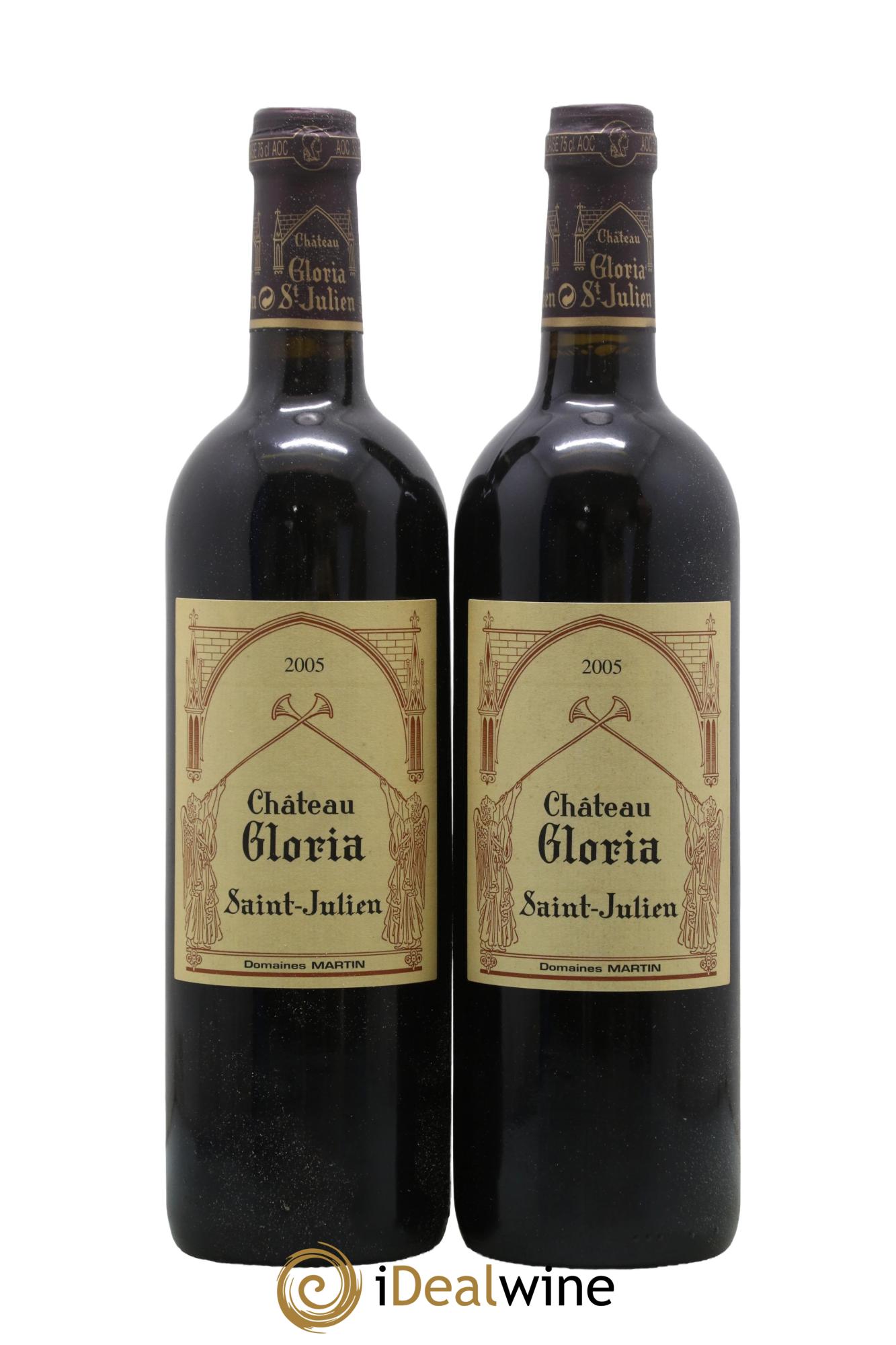 Château Gloria 2005 - Lot de 2 bouteilles - 0