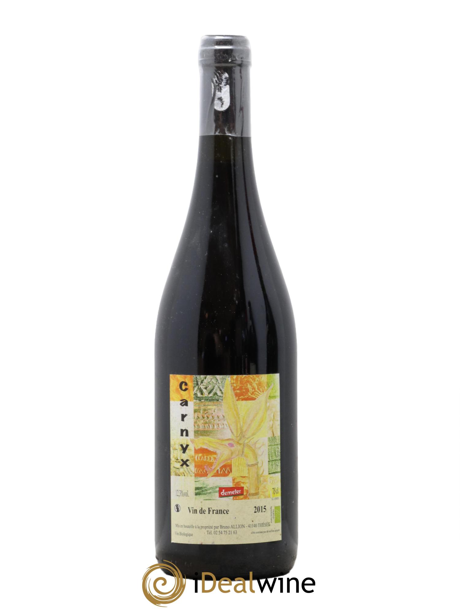 Vin de France Carnyx Bruno Allion 2015 - Lot de 1 bouteille - 0