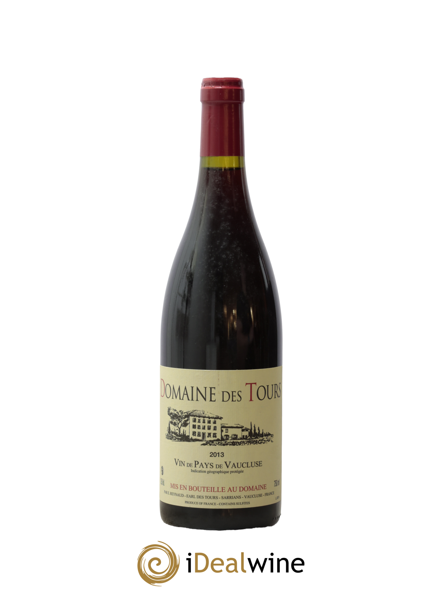 Vaucluse (Vin de Pays de Vaucluse) Domaine des Tours Emmanuel Reynaud 2013 - Lot de 1 bouteille - 0