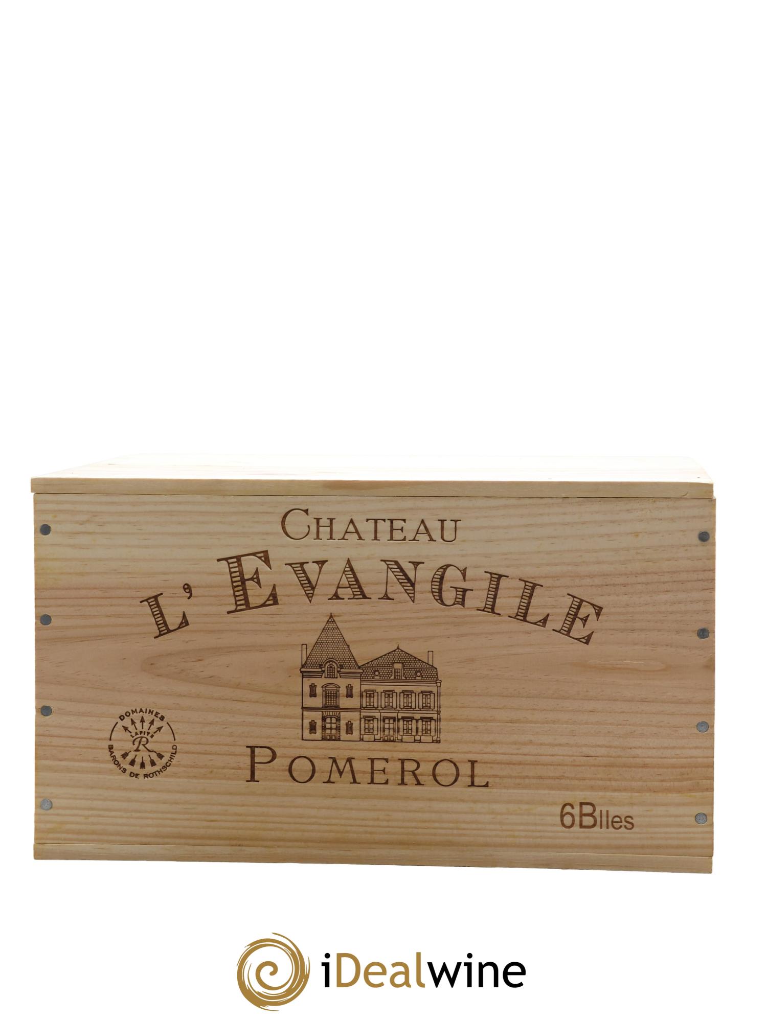 Château l' Évangile 2008 - Lotto di 6 bottiglie - 5