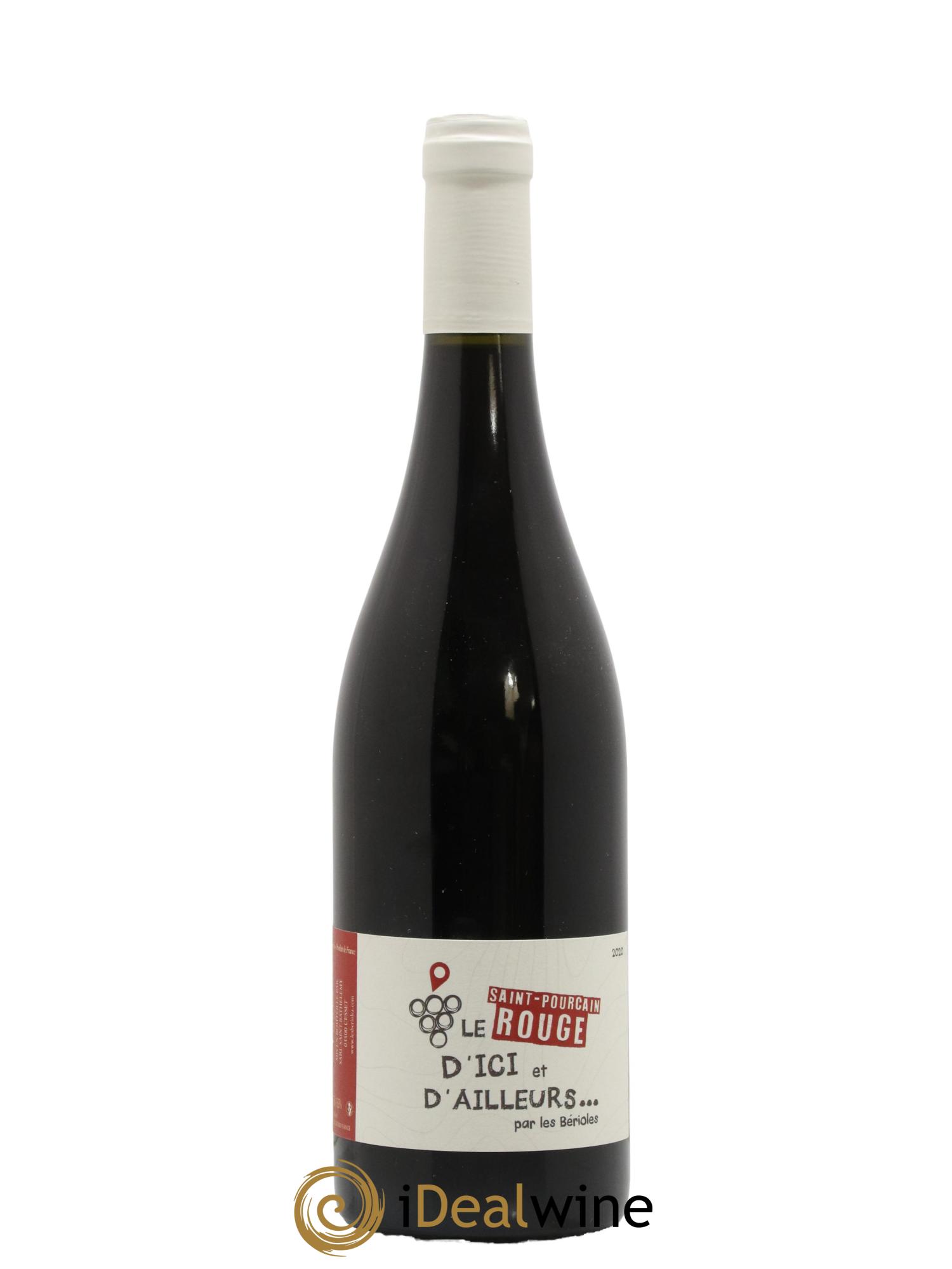 Vin de France Saint Pourcain D Ici et D Ailleurs Les Berioles 2020 - Lot de 1 bouteille - 0