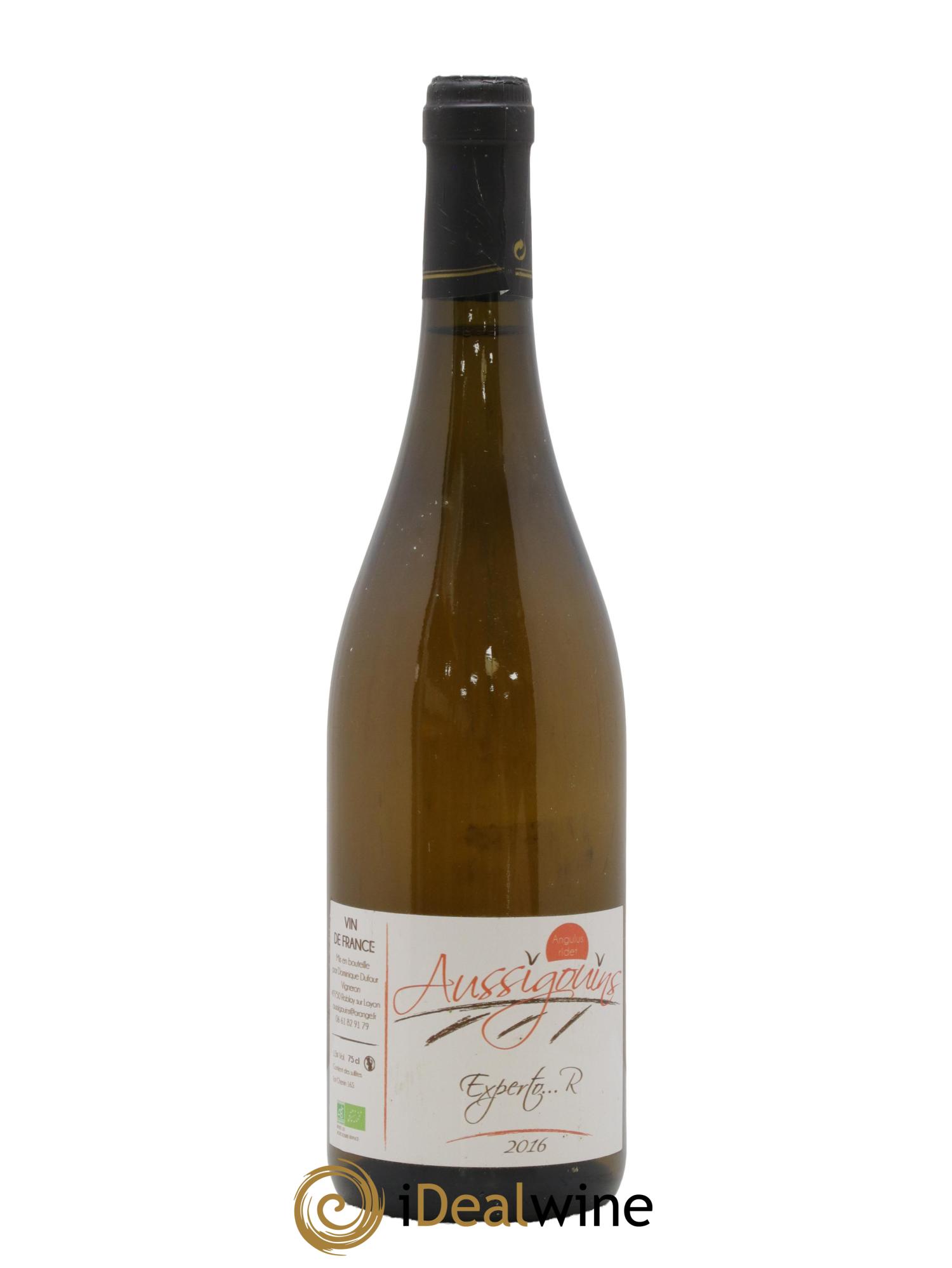 Vin de France Experto R Les Aussigouins Dominique Dufour 2016 - Posten von 1 Flasche - 0