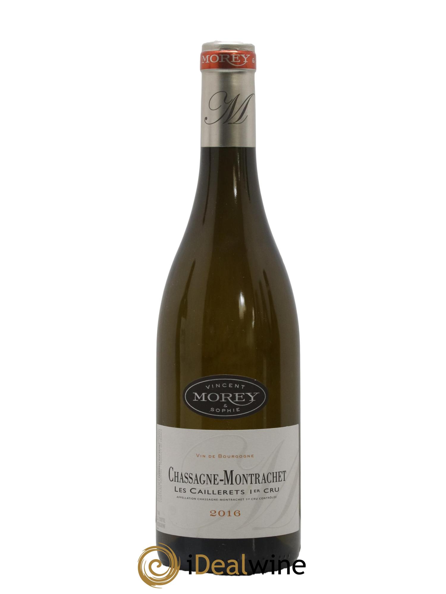 Chassagne-Montrachet 1er Cru Les Caillerets Vincent et Sophie Morey 2016 - Lot de 1 bouteille - 0