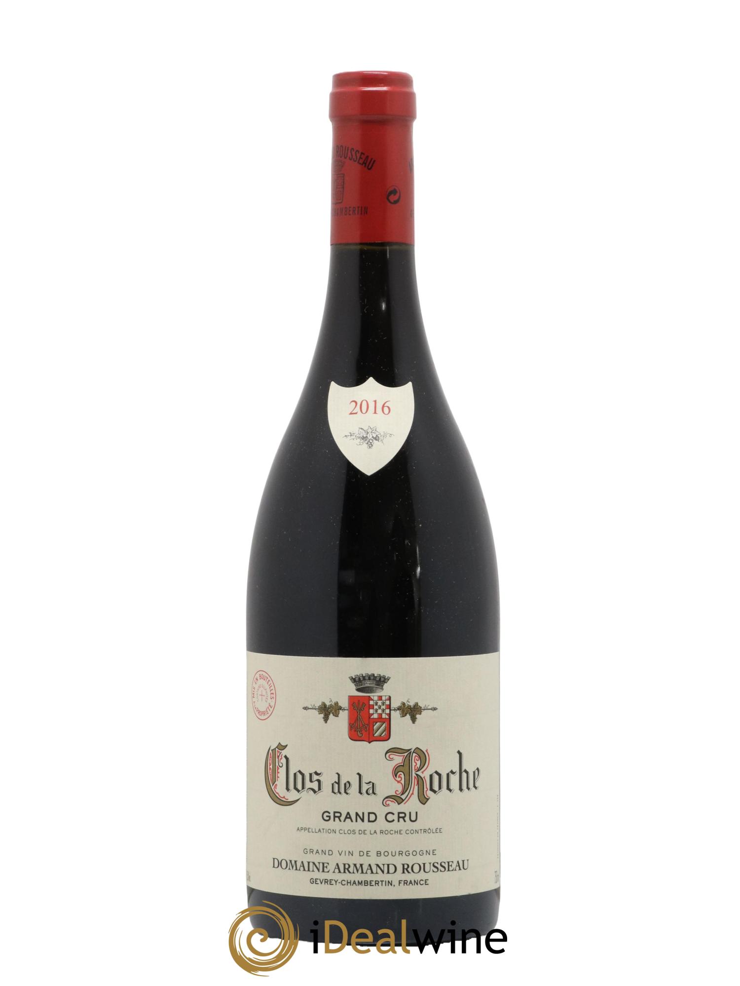 Clos de la Roche Grand Cru Armand Rousseau (Domaine) 2016 - Lot de 1 bouteille - 0