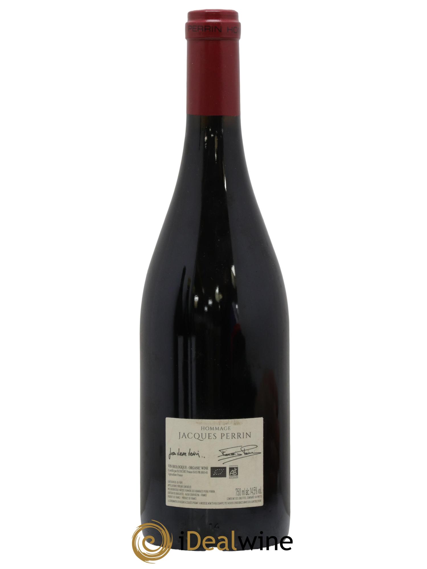 Châteauneuf-du-Pape Château de Beaucastel Hommage à Jacques Perrin Famille Perrin 2019 - Lot of 1 bottle - 1