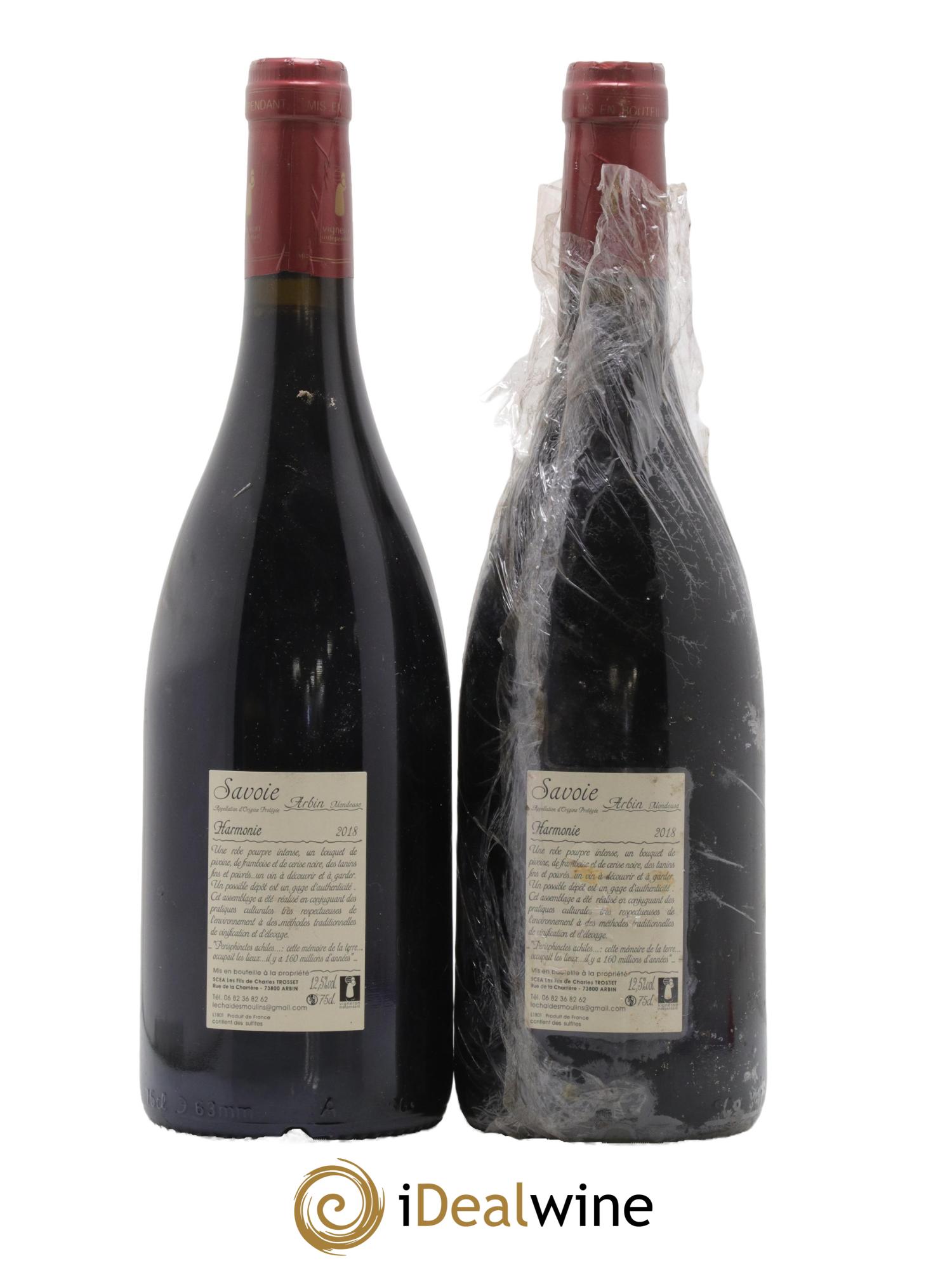 Vin de Savoie Arbin Harmonie Trosset 2018 - Posten von 2 Flaschen - 1