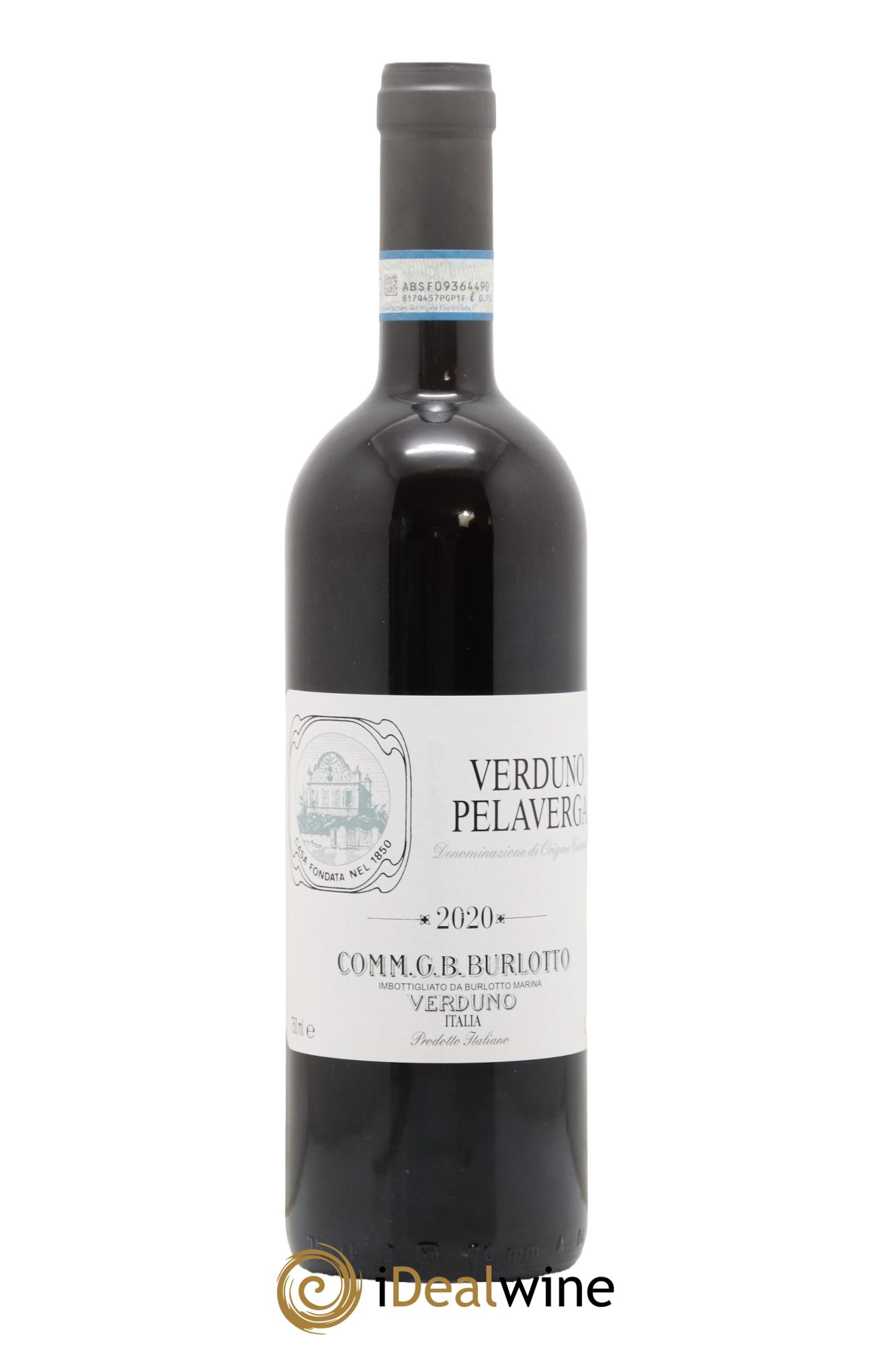 Verduno Pelaverga DOC Comm. Giovan Battista Burlotto 2020 - Lot of 1 bottle - 0