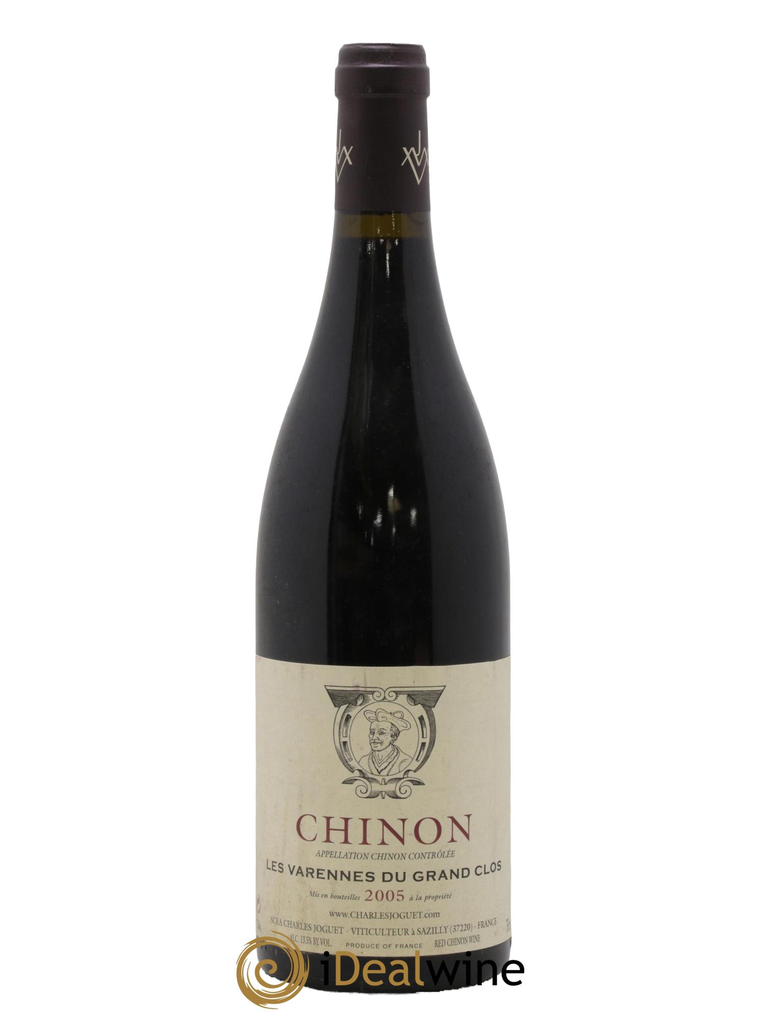 Chinon Les Varennes du Grand Clos Charles Joguet 2005 - Lot of 1 bottle - 0