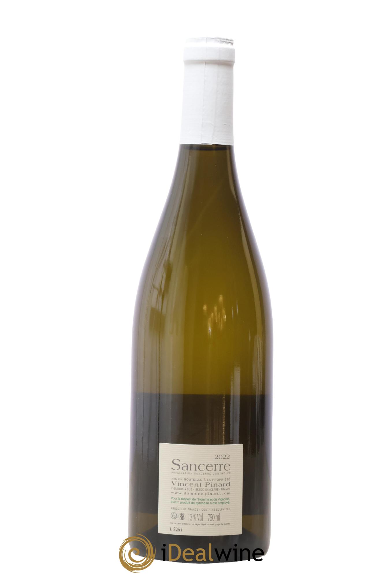 Sancerre Nuance Vincent Pinard 2022 - Lotto di 1 bottiglia - 1