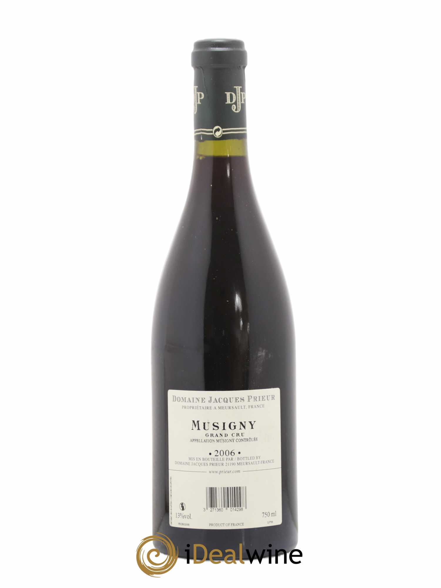 Musigny Grand Cru Jacques Prieur (Domaine)  2006 - Lot of 1 bottle - 2