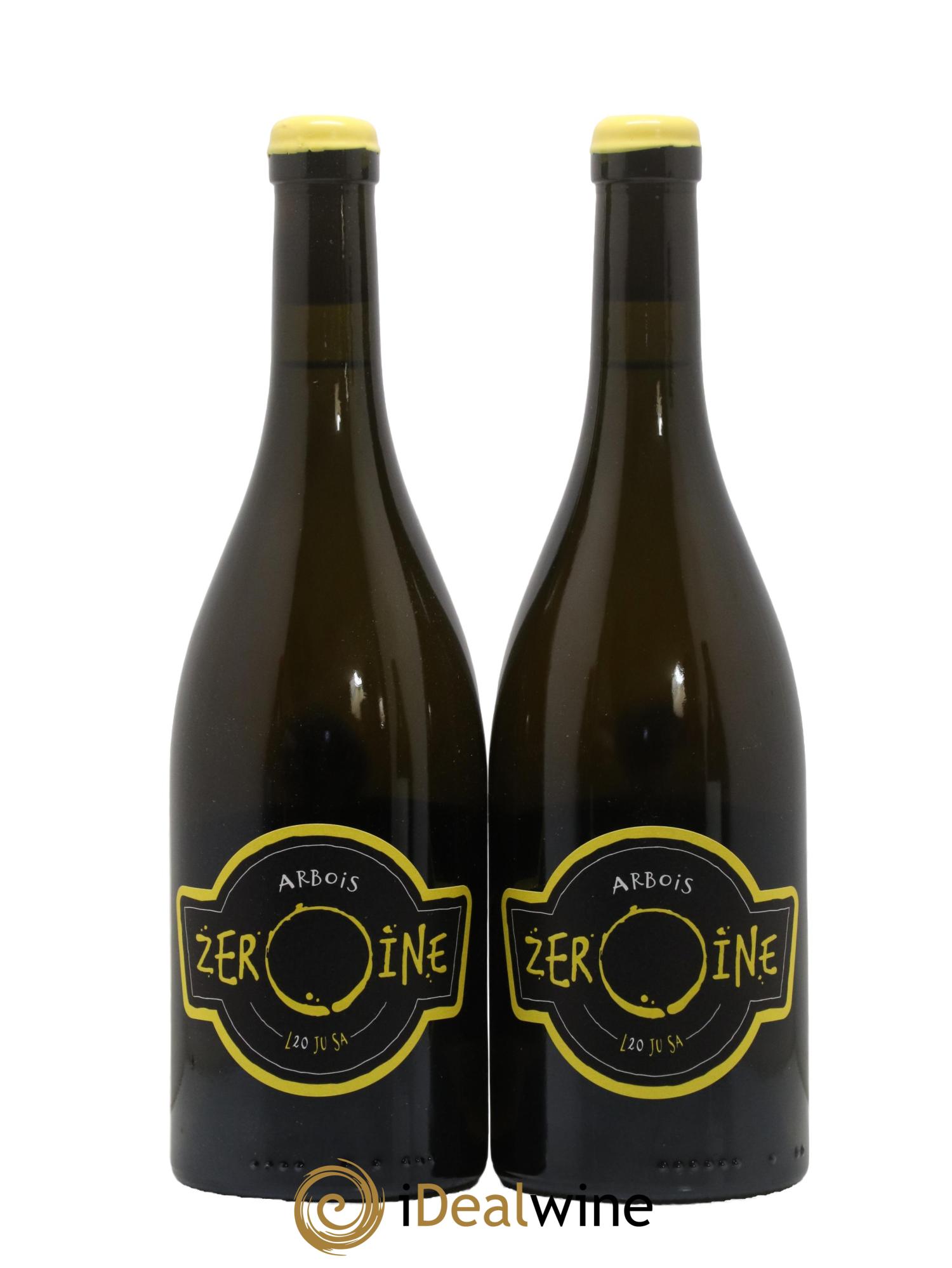 Arbois Ju Sa Zéroine 2020 - Lot de 2 bouteilles - 0