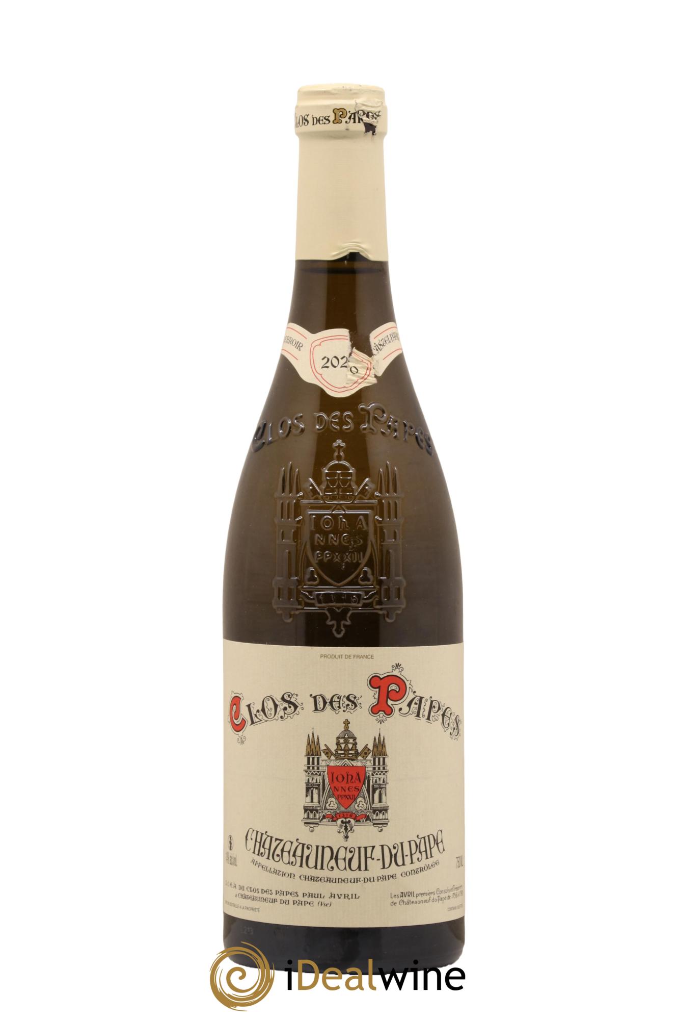 Châteauneuf-du-Pape Clos des Papes - Paul Avril 2020 - Lot de 1 bouteille - 0