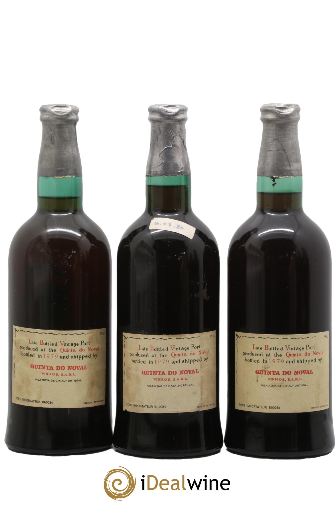 Porto Quinta do Noval Late Bottled Vintage 1974 - Posten von 3 Flaschen - 1