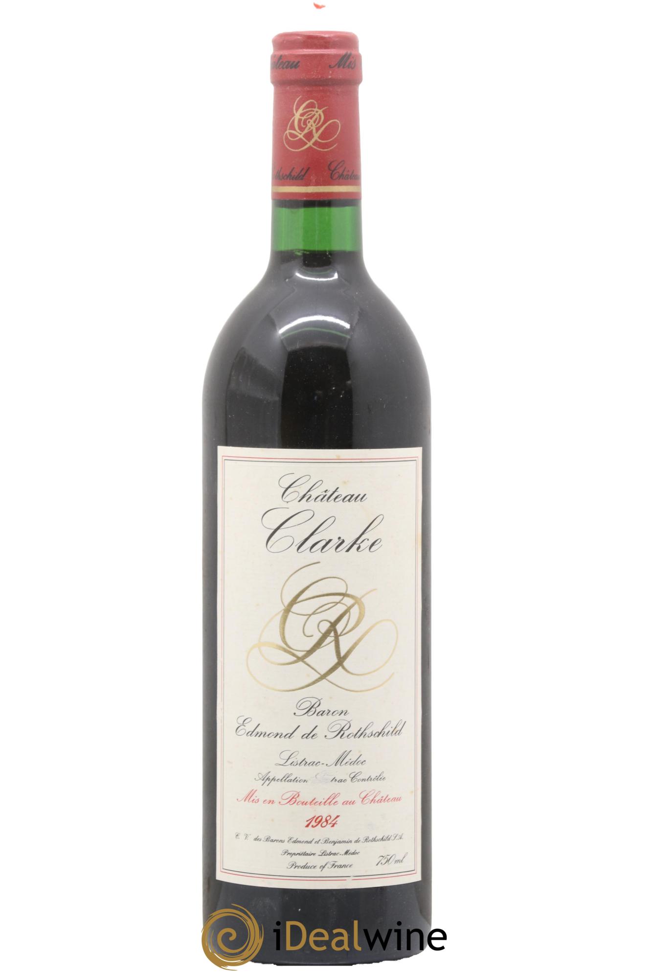 Listrac Clark 1984 - Lot de 1 bouteille - 0