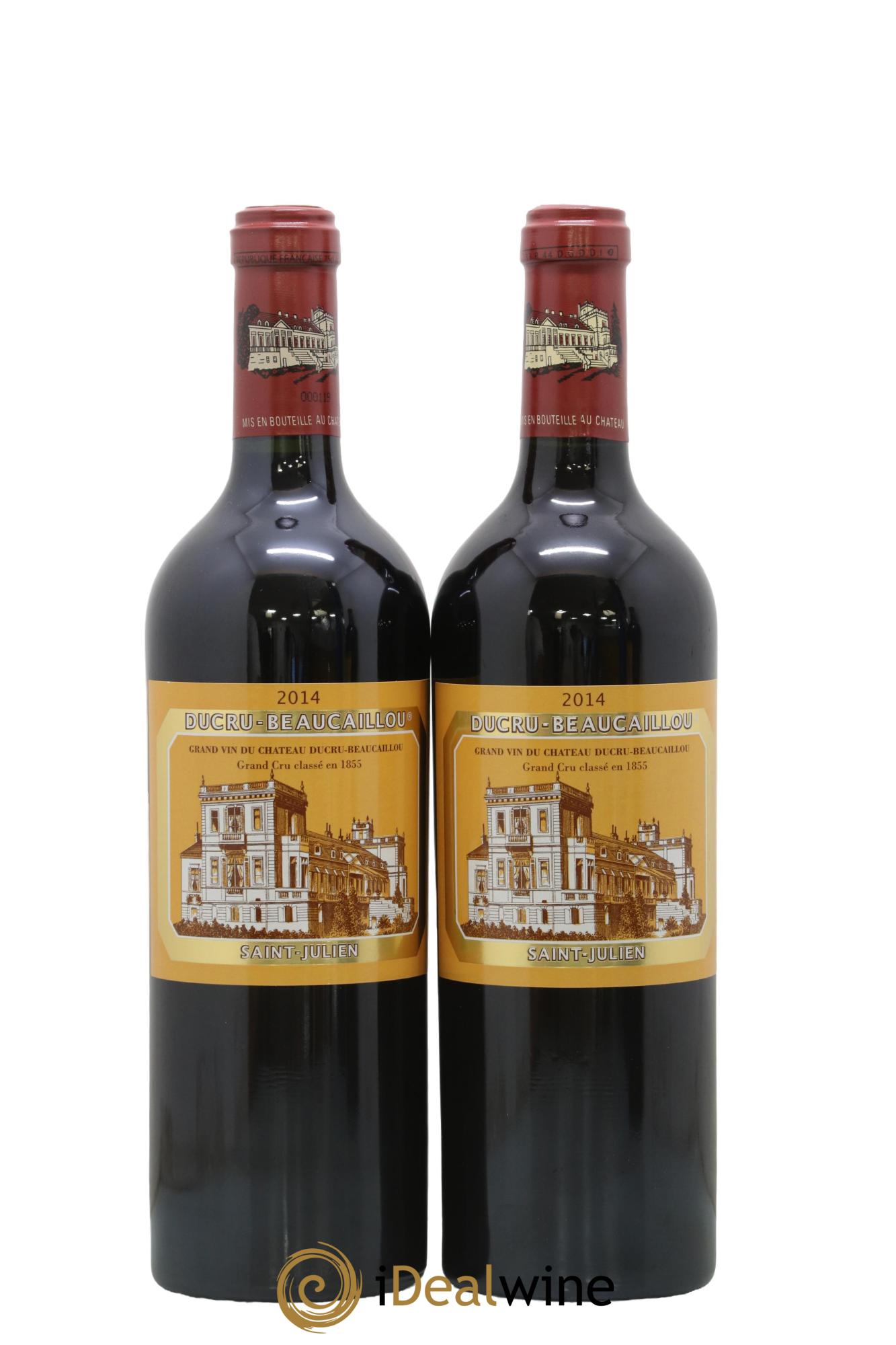 Château Ducru Beaucaillou 2ème Grand Cru Classé 2014 - Posten von 2 Flaschen - 0