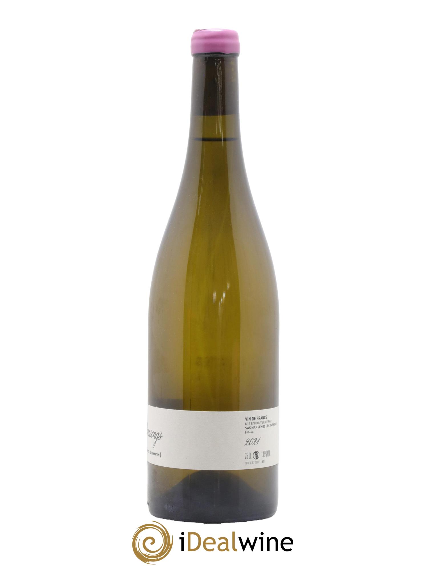 Vin de France Mansengs Jean-Baptiste Semmartin Mansengs Jean-Baptiste Semmartin 2021 - Lot de 1 bouteille - 1