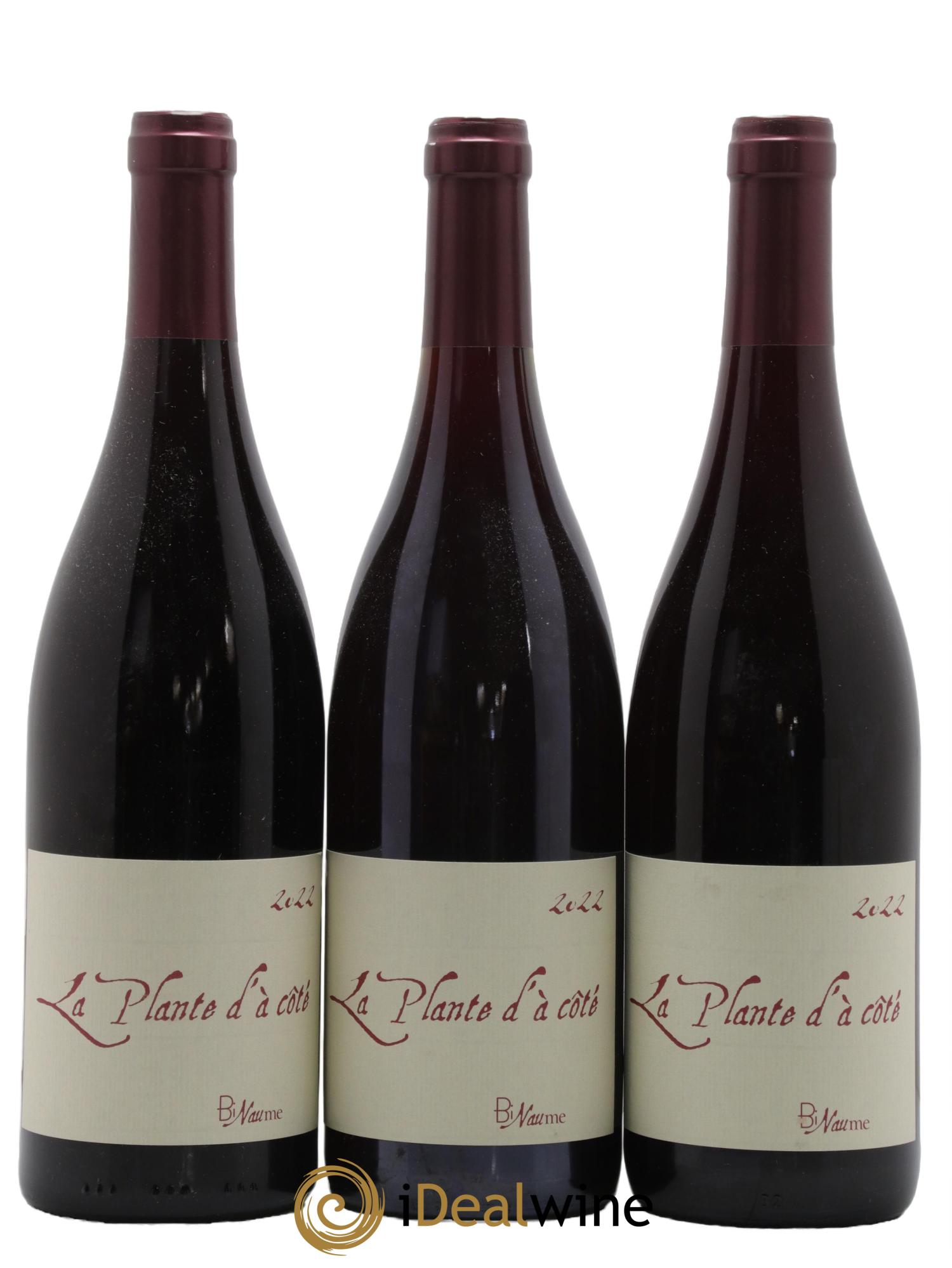 Vin de France La Plante d'à coté Binaume Bizot-Naudin 2022 - Lot de 3 bouteilles - 0