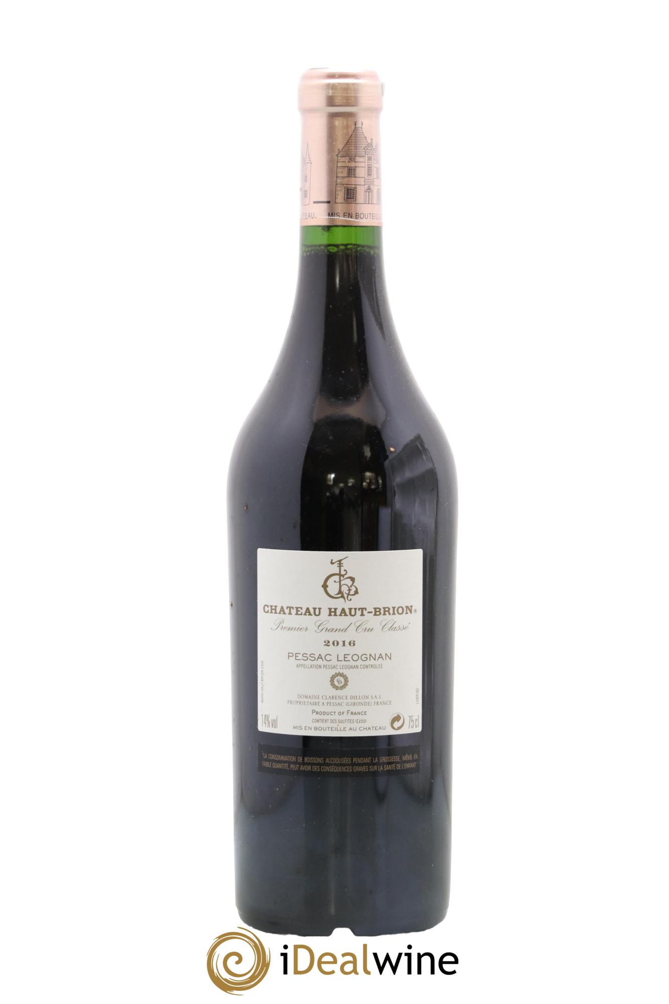 Château Haut Brion 1er Grand Cru Classé 2016 - Lotto di 1 bottiglia - 1