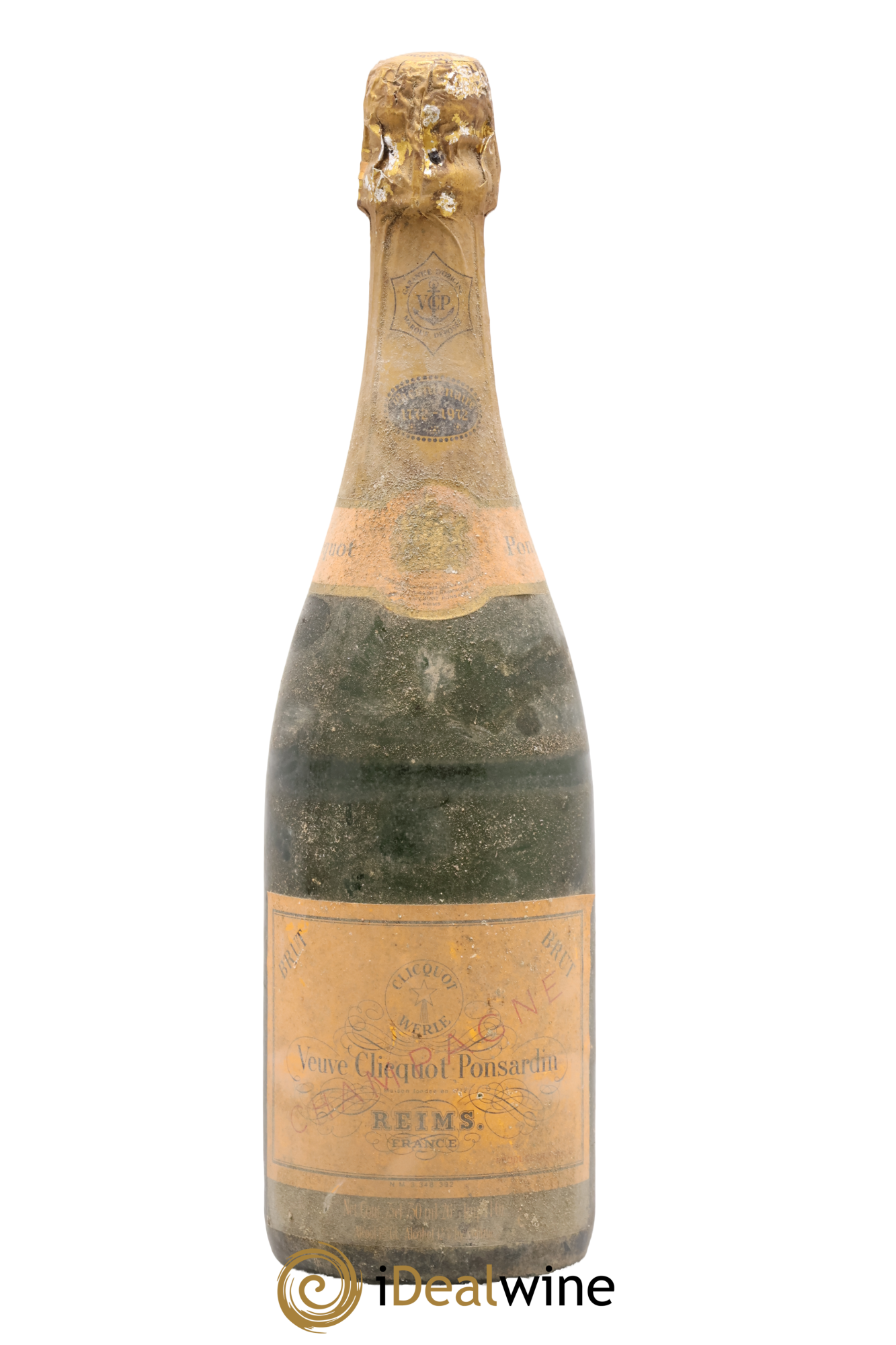 Bicentenaire 1772-1972 Veuve Clicquot - Lot de 1 bouteille - 0