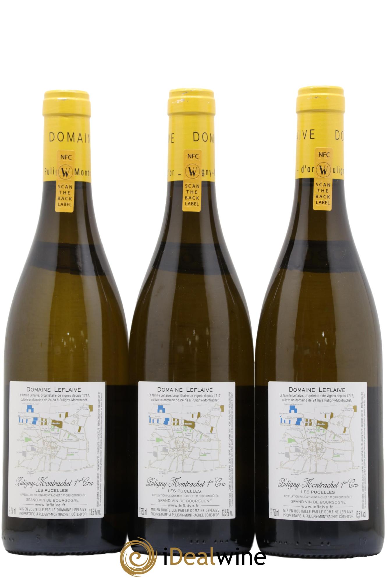 Puligny-Montrachet 1er Cru Les Pucelles Leflaive (Domaine) 2020 - Lot de 3 bouteilles - 1