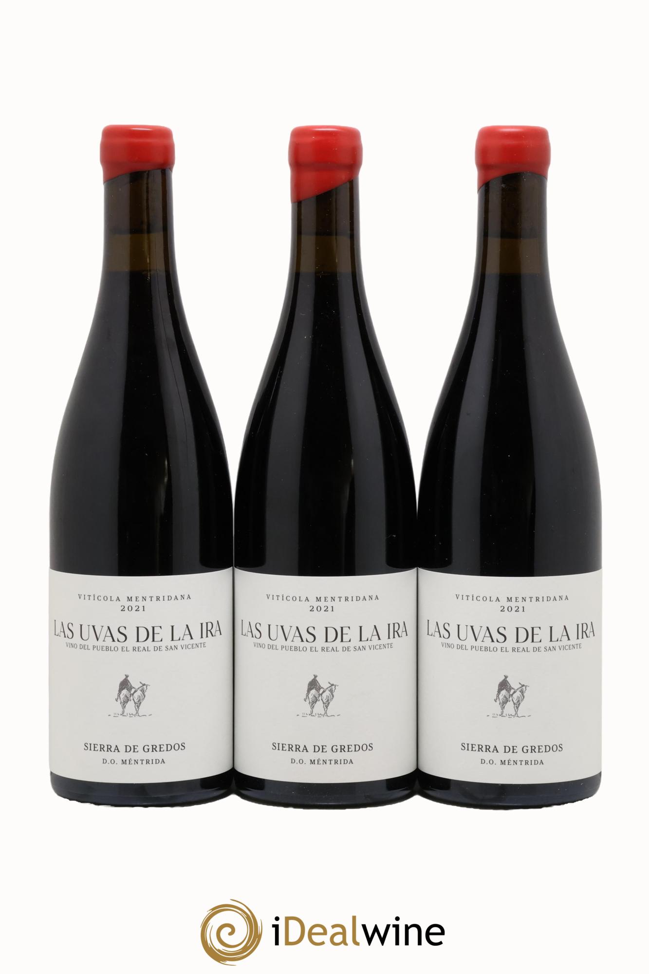 Méntrida DO Viticola Mentridana (anciennement Daniel Jimenez-Landi) Las Uvas de la Ira 2021 - Lot of 3 bottles - 0