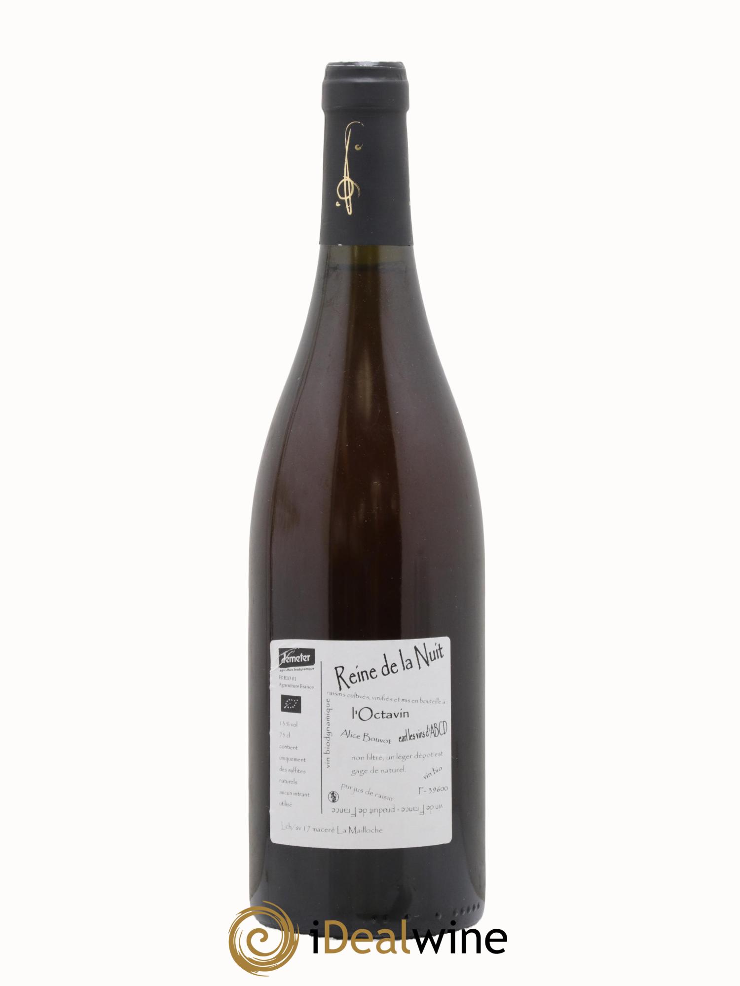 Vin de France Reine de la Nuit Domaine de L'Octavin - Alice Bouvot 2017 - Lot de 1 bouteille - 1