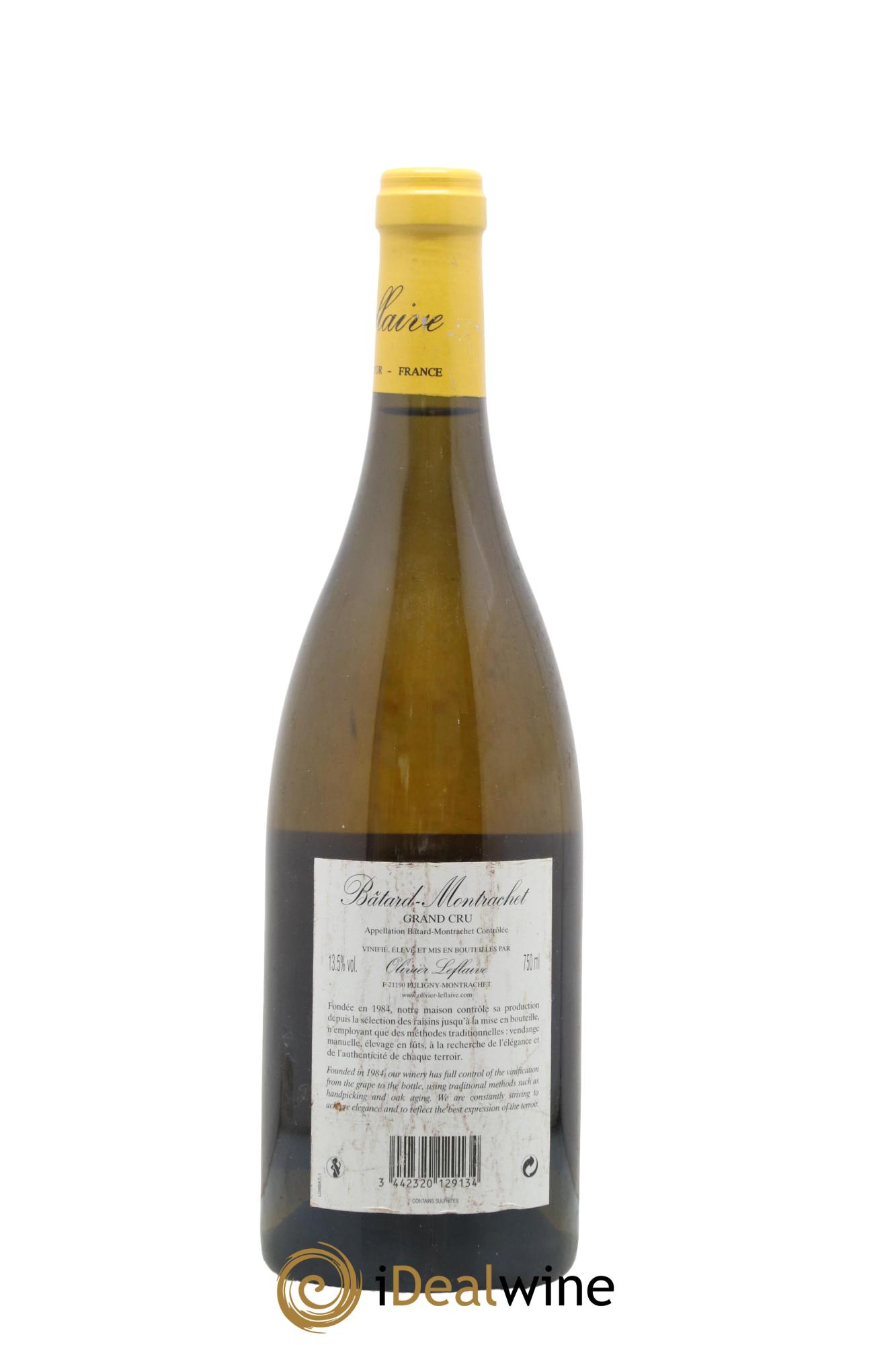 Bâtard-Montrachet Grand Cru Olivier Leflaive 2009 - Lot de 1 bouteille - 1