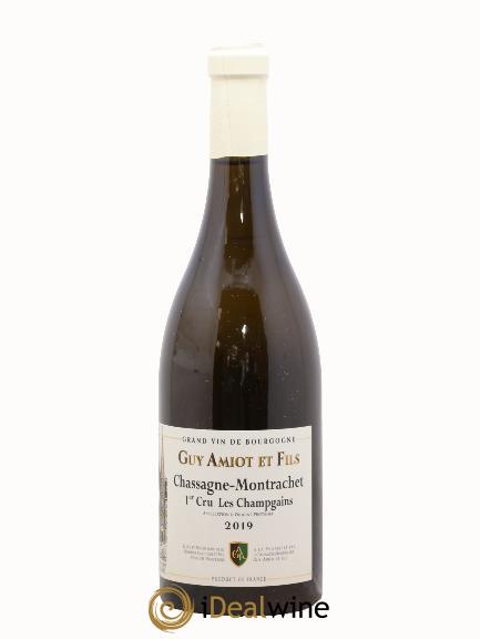 Chassagne-Montrachet 1er Cru Champs Gains Guy Amiot & Fils 2019 - Posten von 1 Flasche - 0