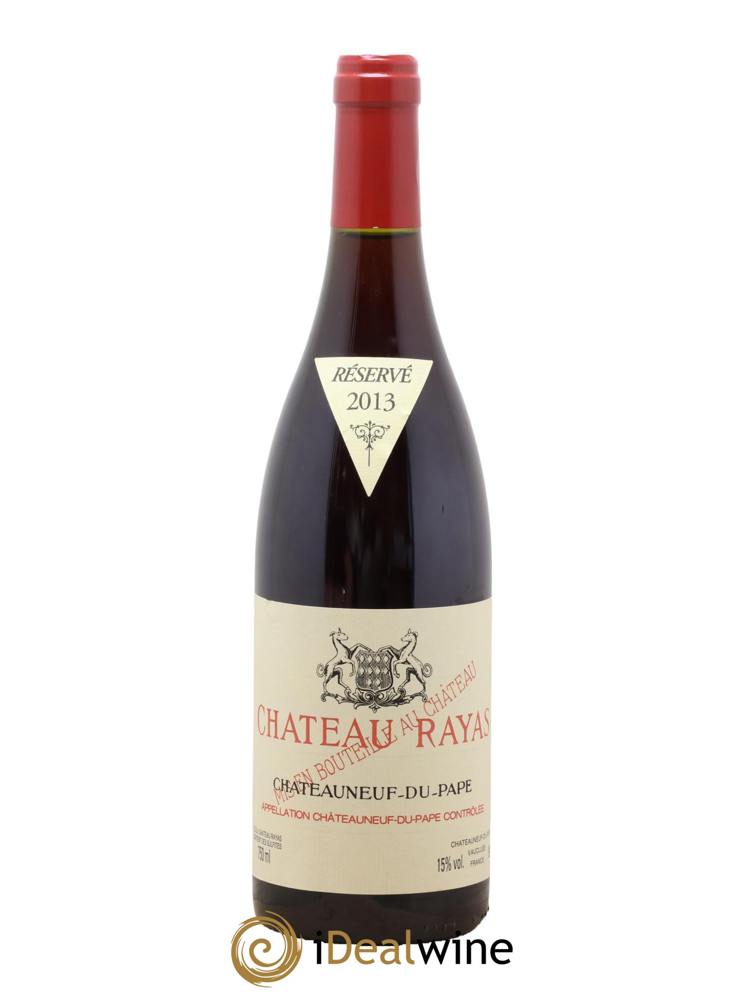 Châteauneuf-du-Pape Château Rayas Emmanuel Reynaud 2013 - Lot de 1 bouteille - 0