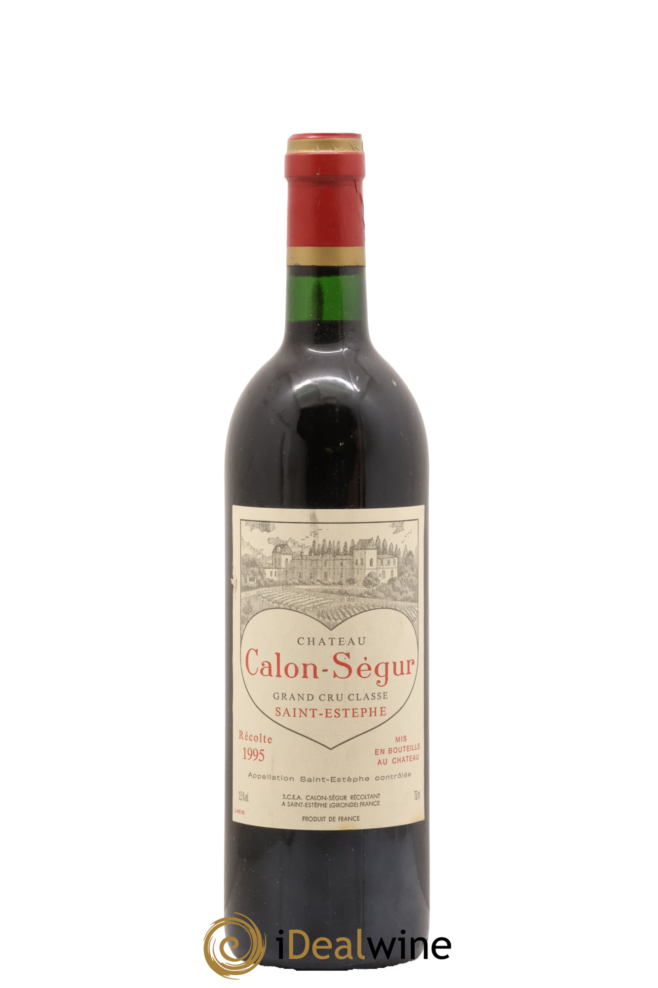 Château Calon Ségur 3ème Grand Cru Classé 1995 - Lot de 1 bouteille - 0