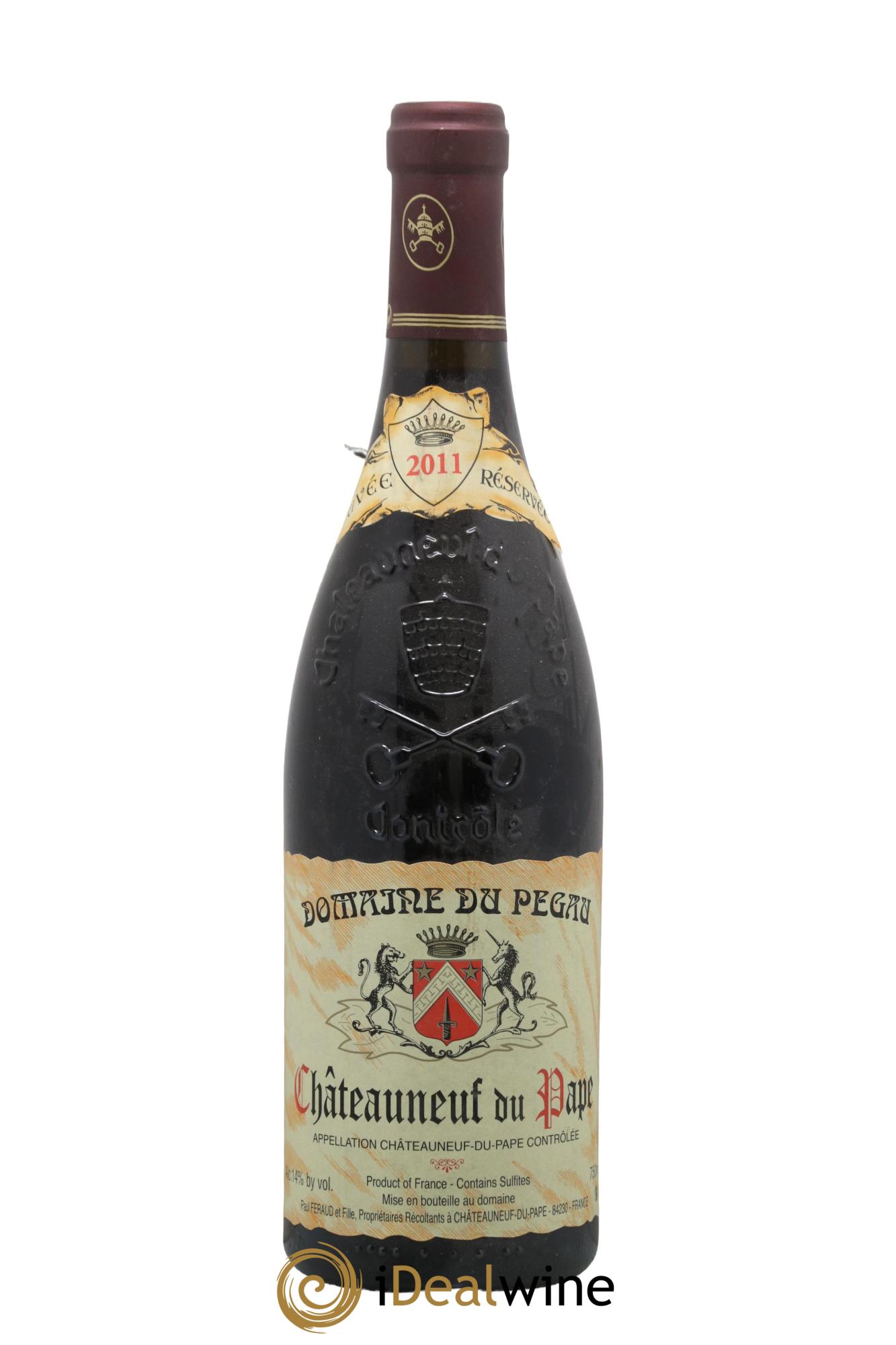 Châteauneuf-du-Pape Domaine du Pégau Cuvée Réservée Paul et Laurence Féraud 2011 - Lot de 1 bouteille - 0