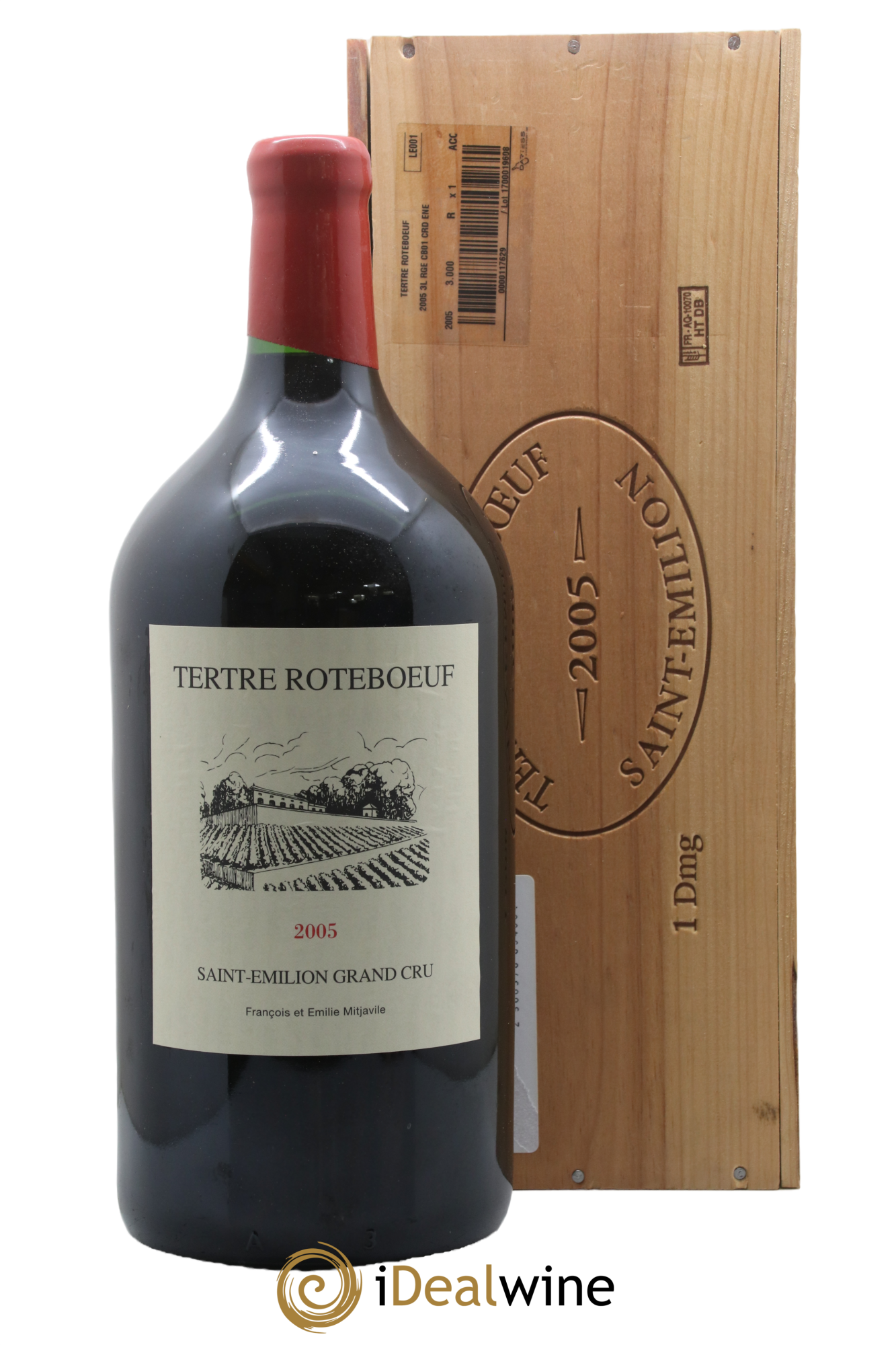 Château Tertre Roteboeuf 2005 - Lot de 1 double magnum - 0