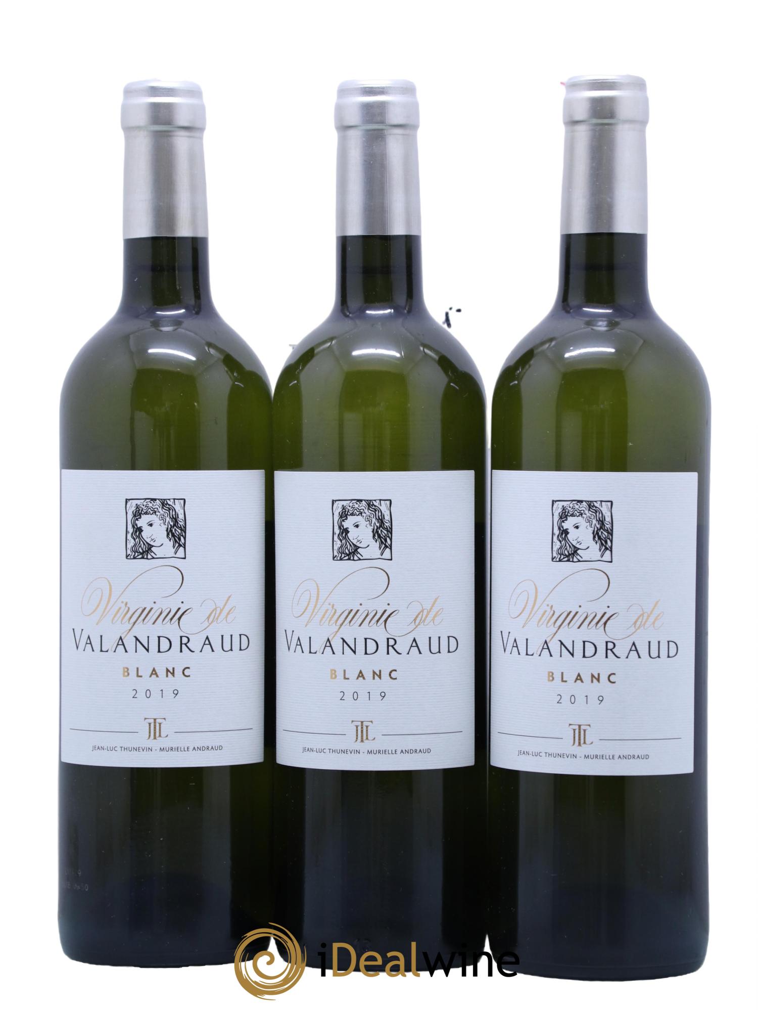 Bordeaux Virginie De Valandraud 2019 - Lot de 3 bouteilles - 0