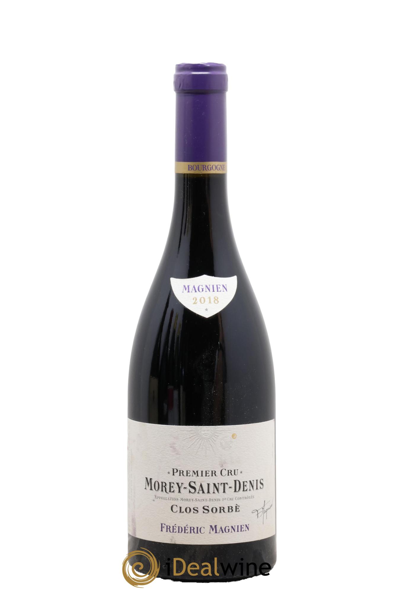 Morey-Saint-Denis 1er Cru Clos Sorbè Frédéric Magnien 2018 - Lot de 1 bouteille - 0