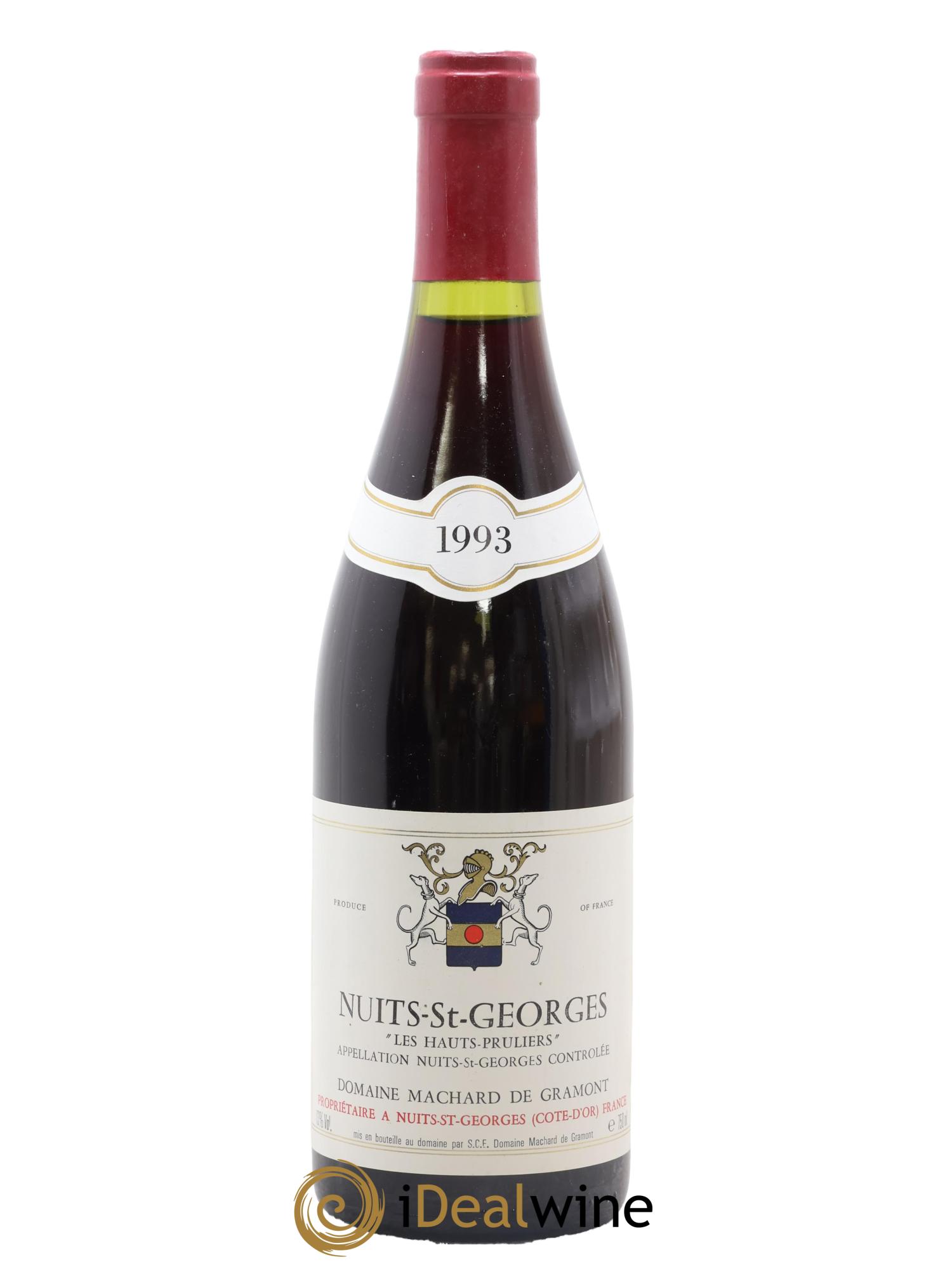 Nuits-Saint-Georges Les Hauts-Pruliers Machard de Gramont 1993 - Lot de 1 bouteille - 0