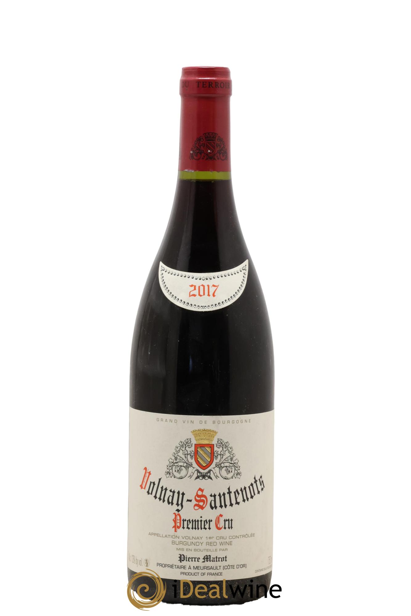 Volnay 1er Cru Santenots Matrot (Domaine) 2017 - Lot de 1 bouteille - 0