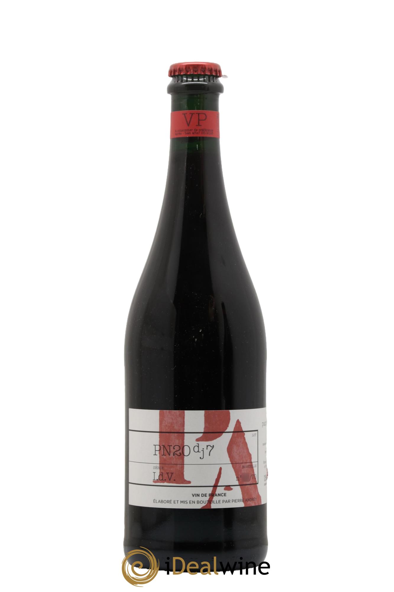 Vin de France Verba Pampinea Pinot Noir Florence Bouleaux et Pierre Andrey 2020 - Lot de 1 bouteille - 0