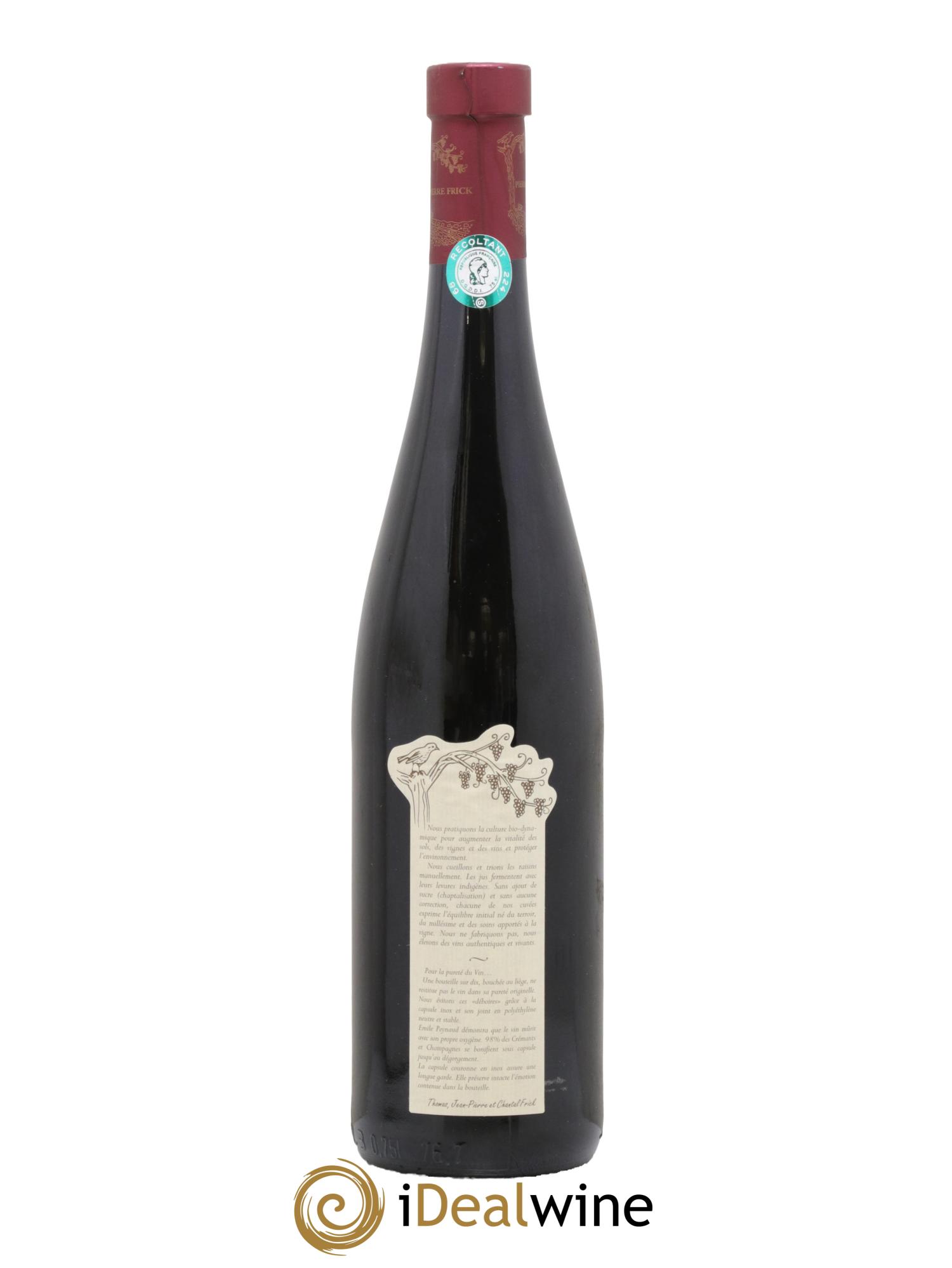 Alsace Pinot Noir Strangenberg Pierre Frick 2003 - Posten von 1 Flasche - 1