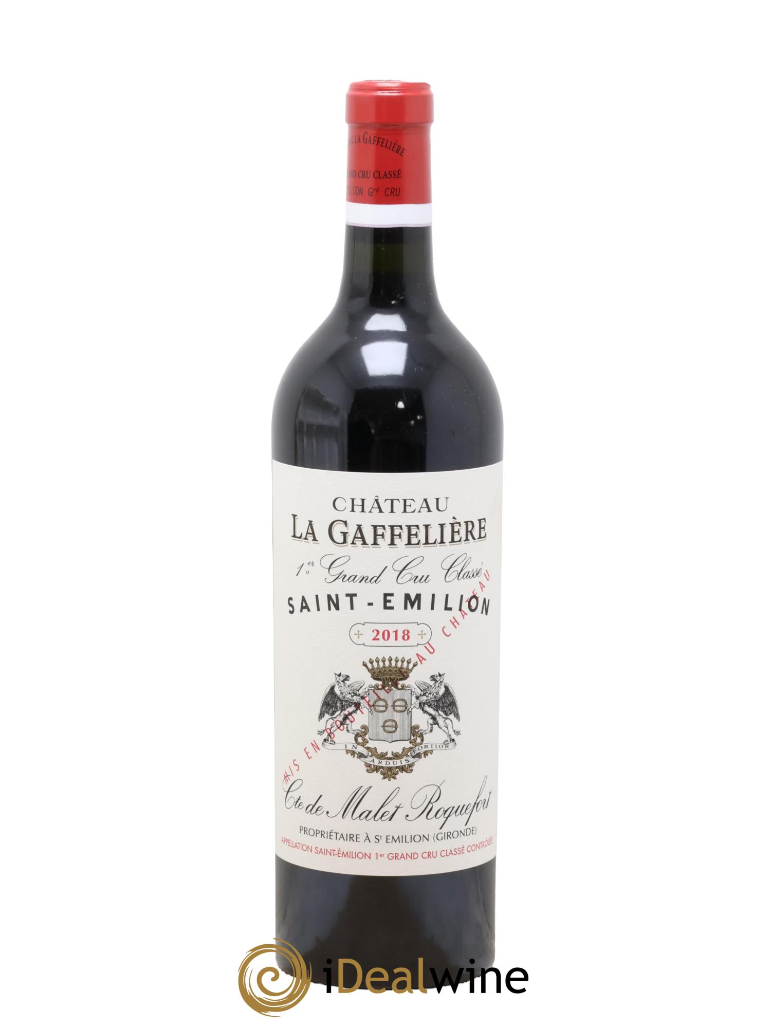 Château la Gaffelière 1er Grand Cru Classé B 2018 - Lot de 1 bouteille - 0