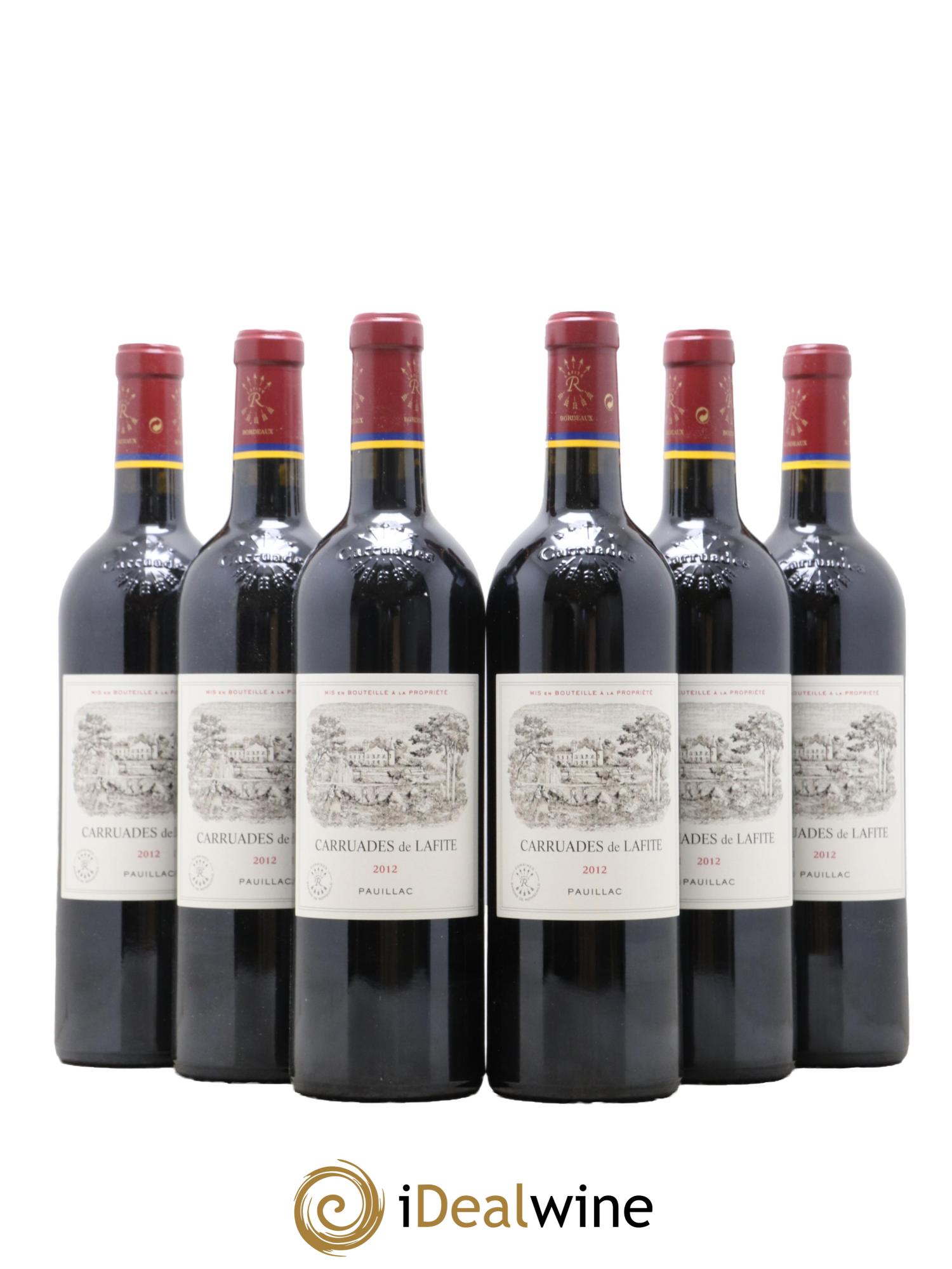 Carruades de Lafite Rothschild Second Vin 2012 - Lotto di 6 bottiglie - 0