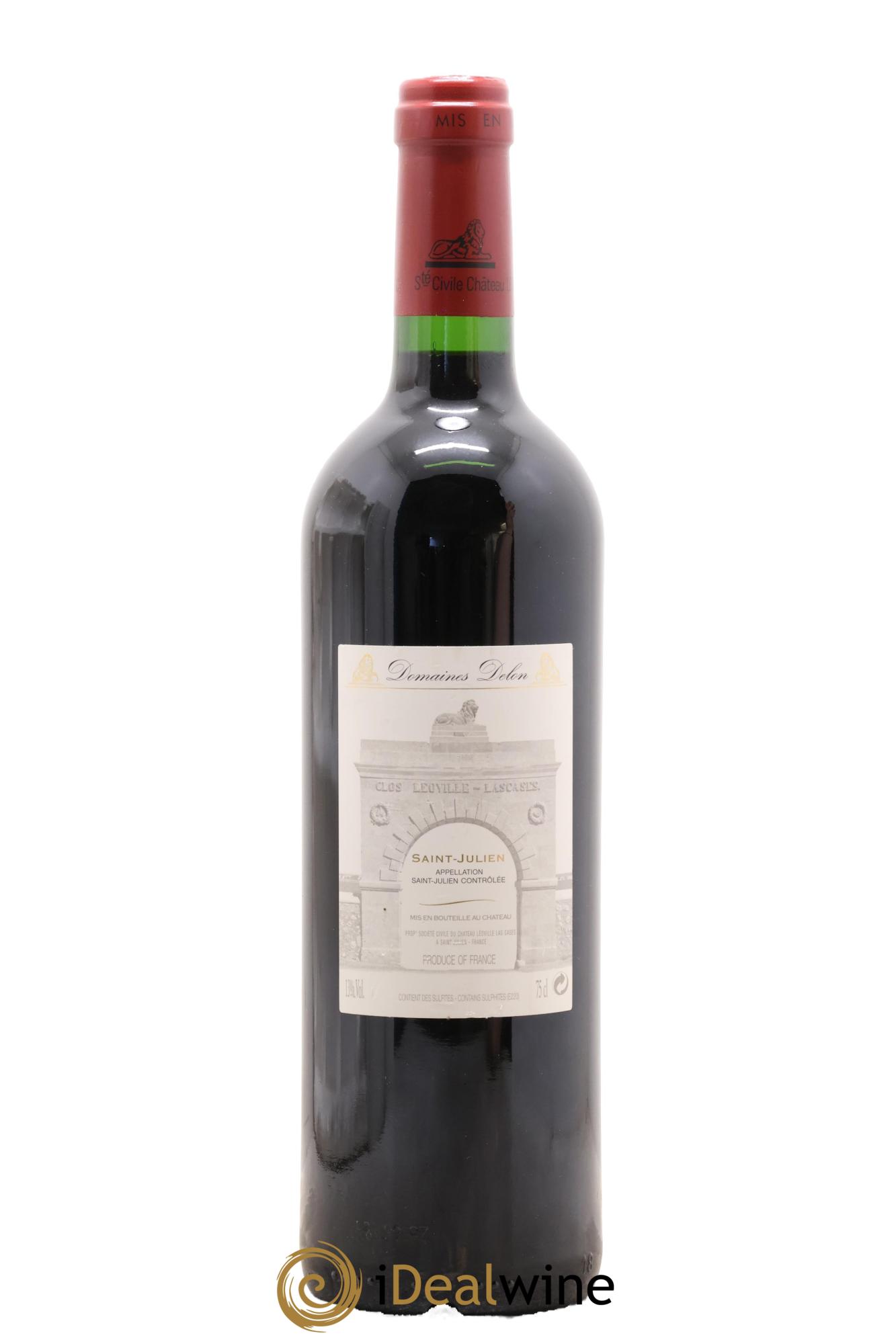 Château Léoville Las Cases 2ème Grand Cru Classé 2005 - Lot de 1 bouteille - 1